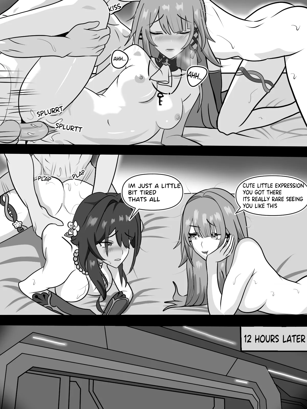 Two geniuses one Racoon page 23 featuring herta honkai star rail parody - group uncensored hentai manga - read online free