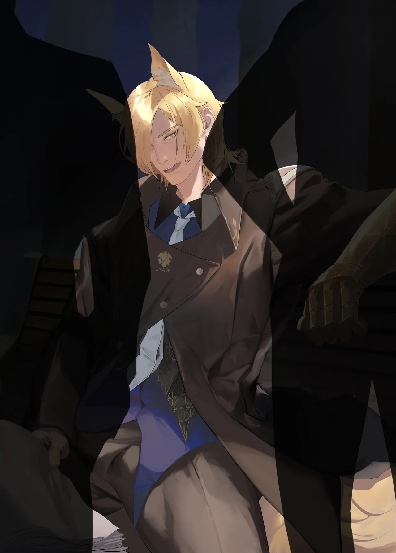 haruki-马恩纳-离职的社畜 page 29 arknights parody - kemonomimi yaoi hentai manga - read online free