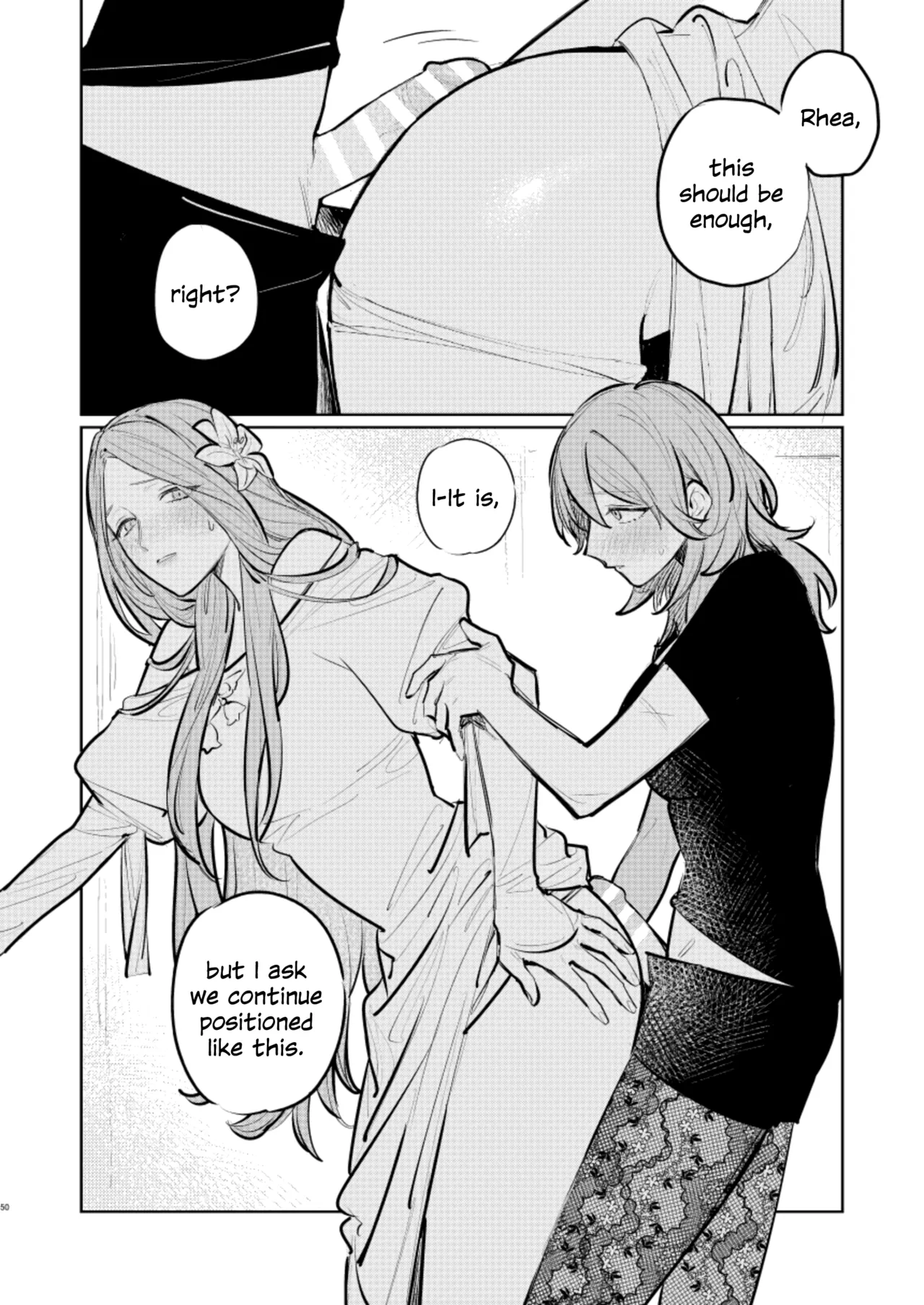 Anata wa Watashi no | You Are My... page 47 featuring byleth eisner fire emblem three houses parody - anal shemale hentai manga - read online free