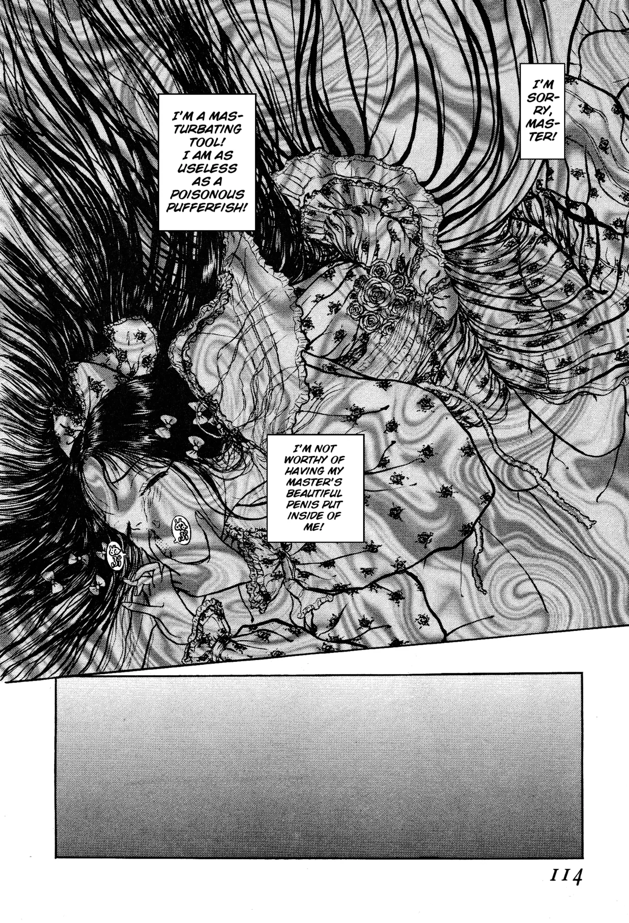 Burgess' Girls 1: Chapter of Wiwaxia page 112 - piercing guro hentai manga - read online free