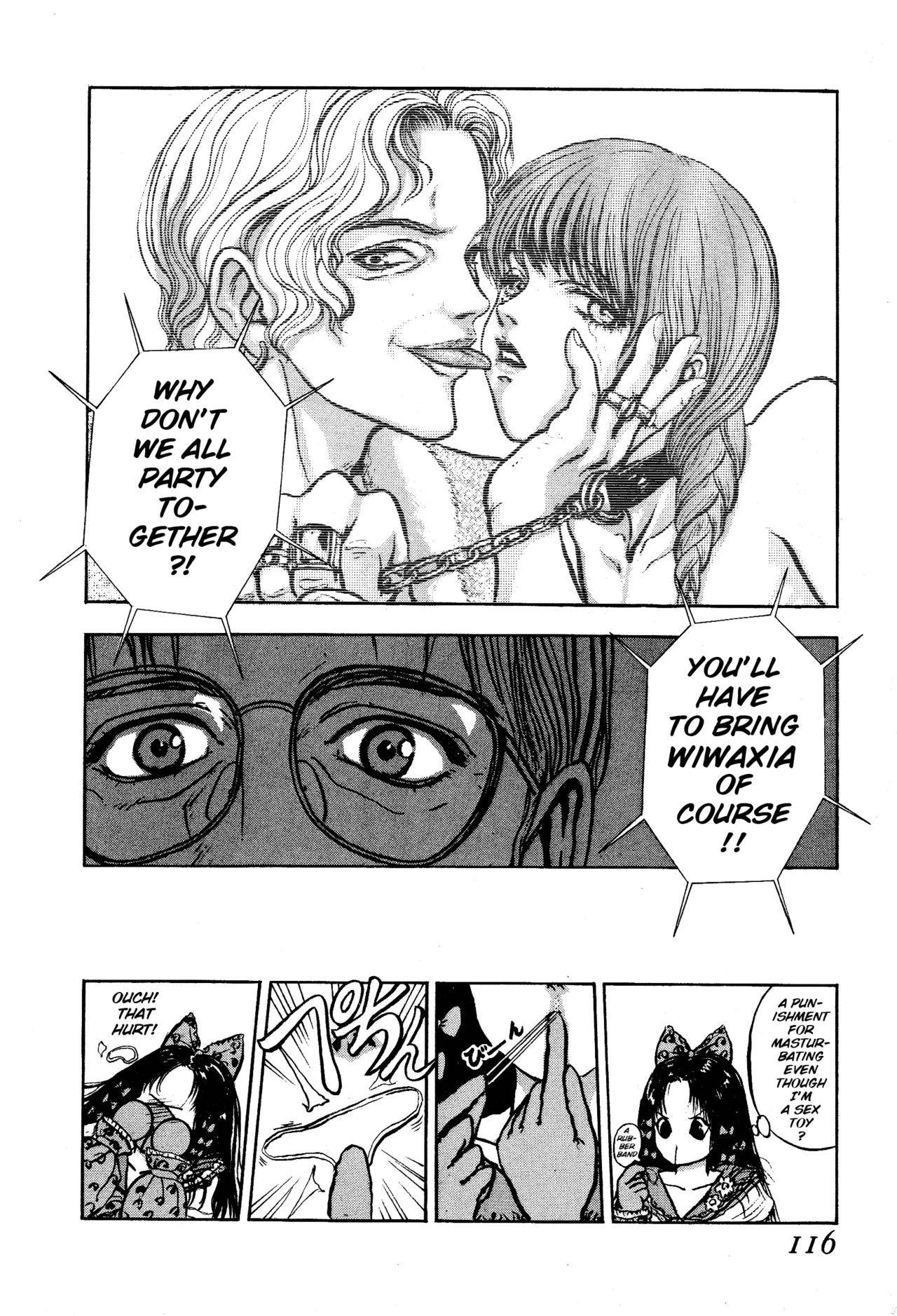 Burgess' Girls 1: Chapter of Wiwaxia page 114 - piercing guro hentai manga - read online free