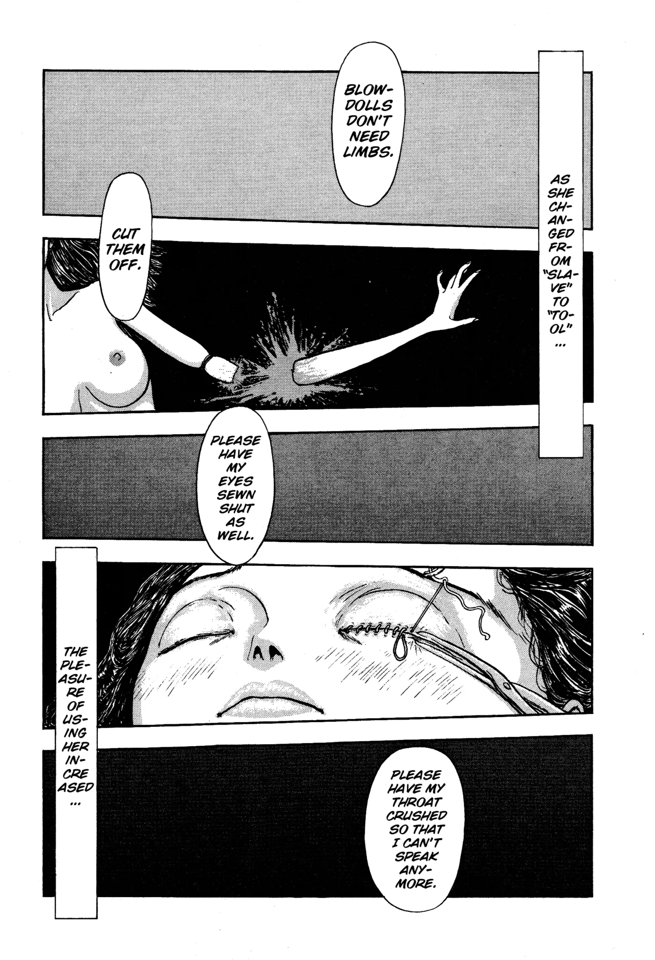 Burgess' Girls 1: Chapter of Wiwaxia page 29 - piercing guro hentai manga - read online free