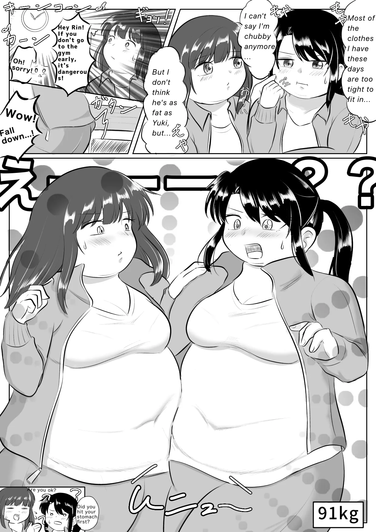 Longing for softness page 12 original parody - bbw weight gain hentai manga - read online free