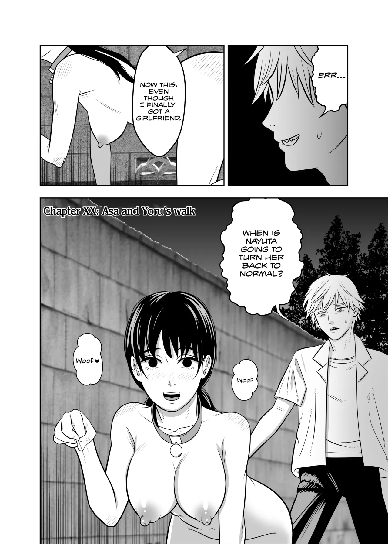 Asa to Kobeni to Chainsaw page 12 featuring kobeni higashiyama chainsaw man parody - sole male blowjob hentai manga - read online free