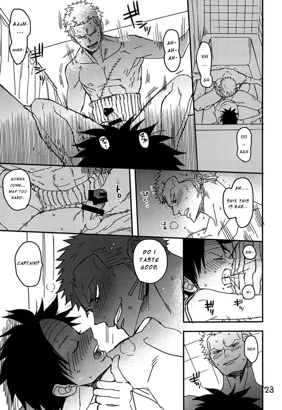 Goodnight, Captain – One Piece dj page 22 featuring roronoa zoro - anal anal intercourse hentai manga - read online free