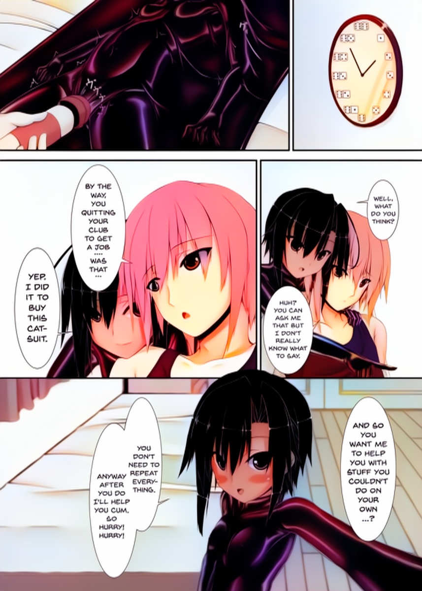 kuroneko choco ice (1-9) colorized page 17 original parody - bondage latex hentai manga - read online free