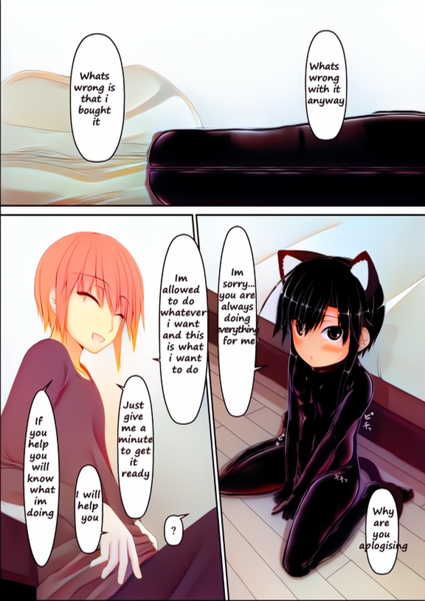 kuroneko choco ice (1-9) colorized page 204 original parody - bondage latex hentai manga - read online free