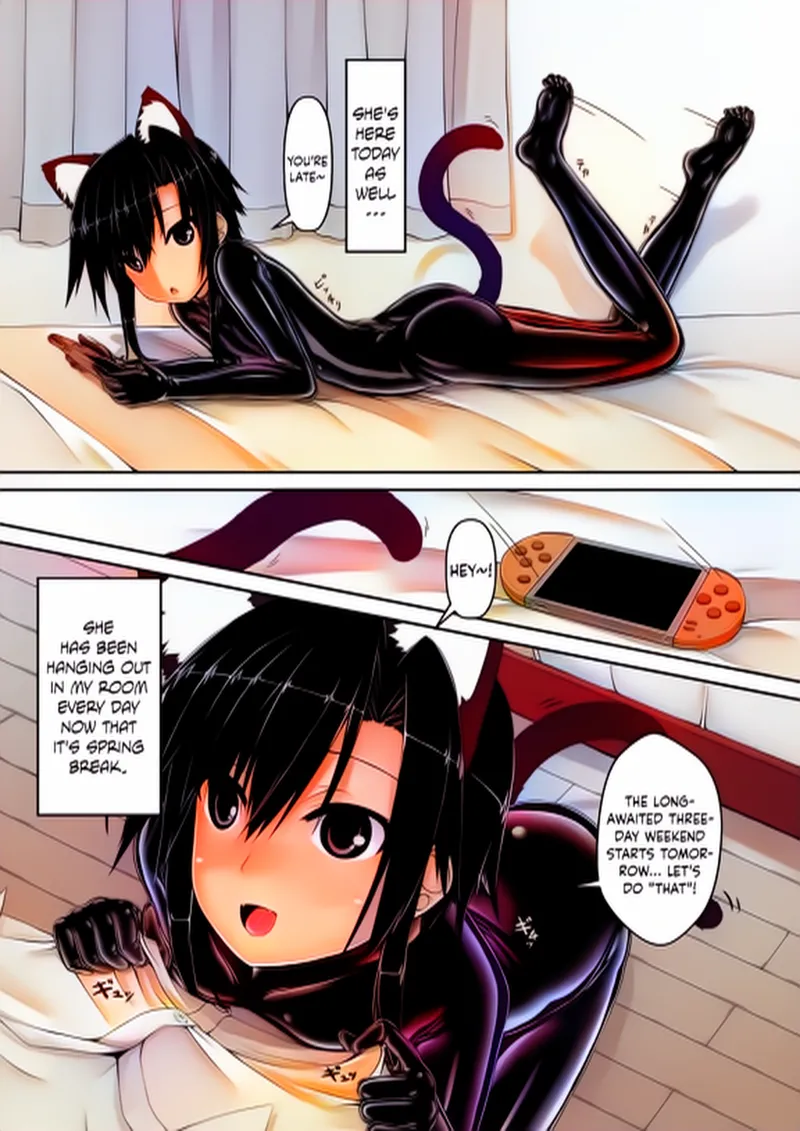 kuroneko choco ice (1-9) colorized page 60 original parody - bondage latex hentai manga - read online free