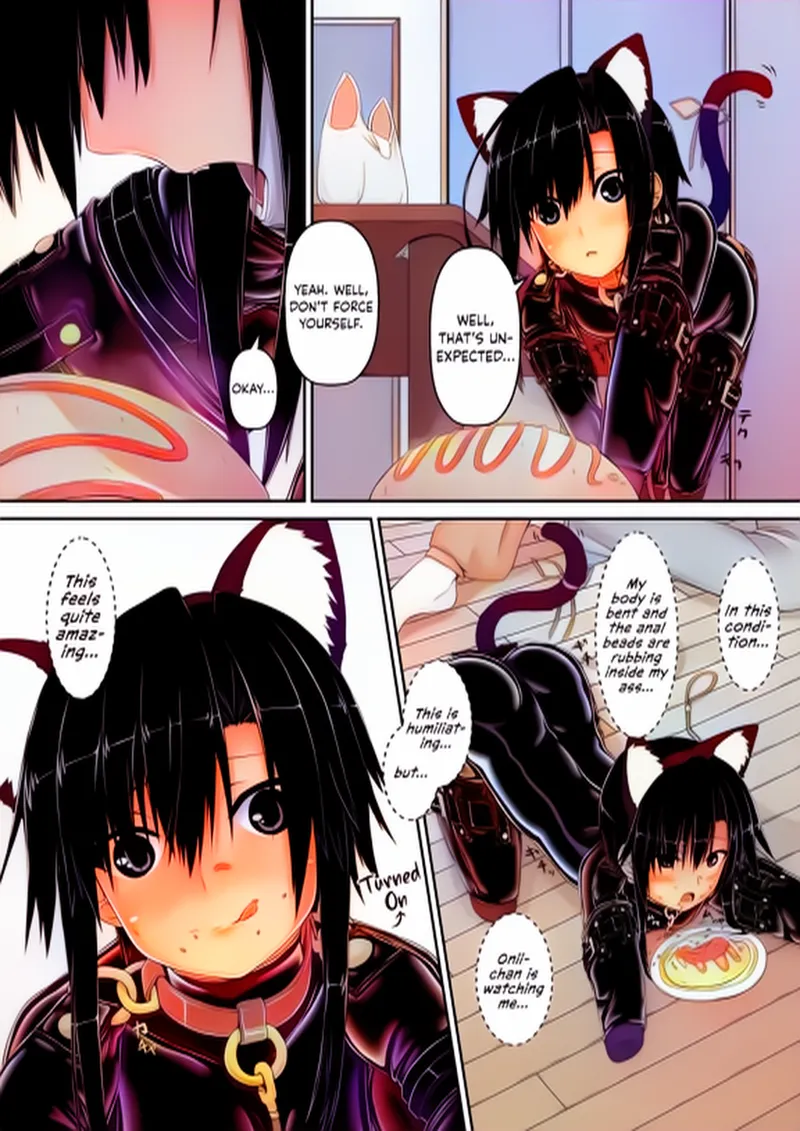 kuroneko choco ice (1-9) colorized page 66 original parody - bondage latex hentai manga - read online free