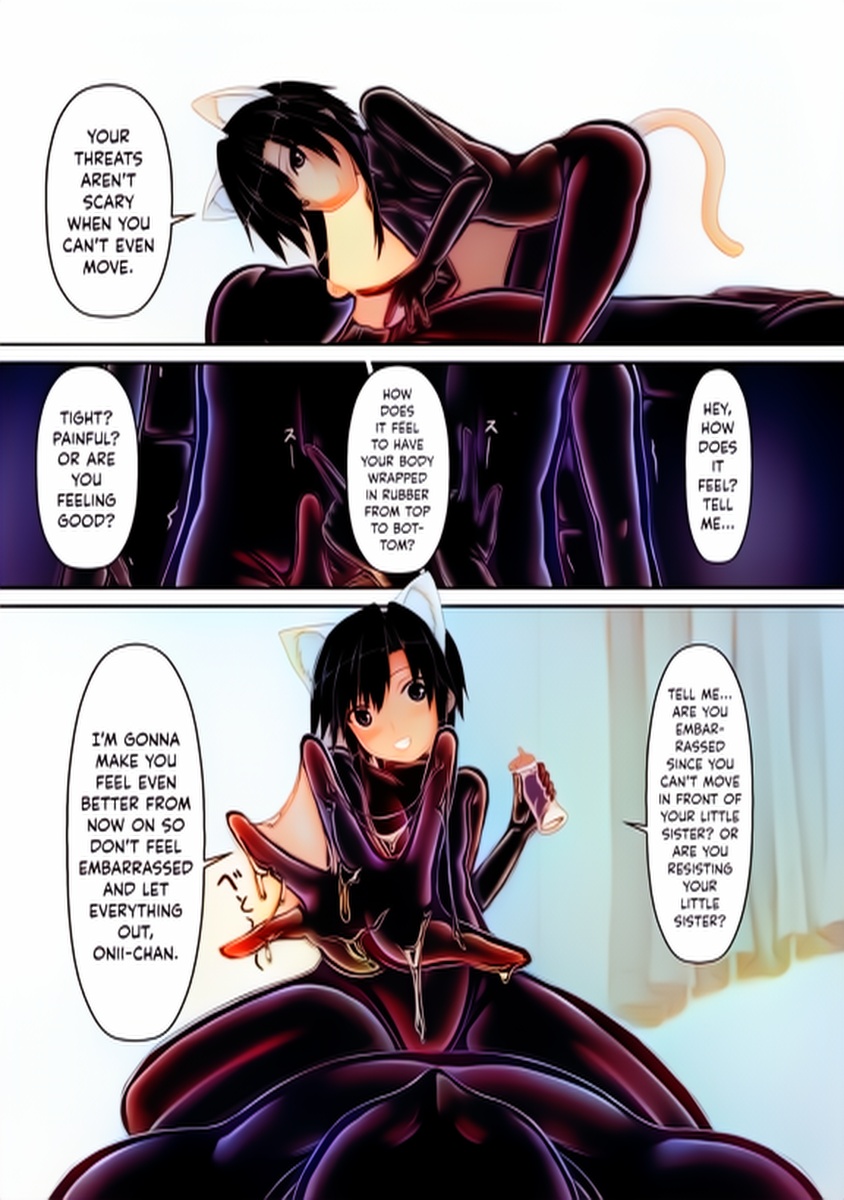 kuroneko choco ice (1-9) colorized page 90 original parody - bondage latex hentai manga - read online free
