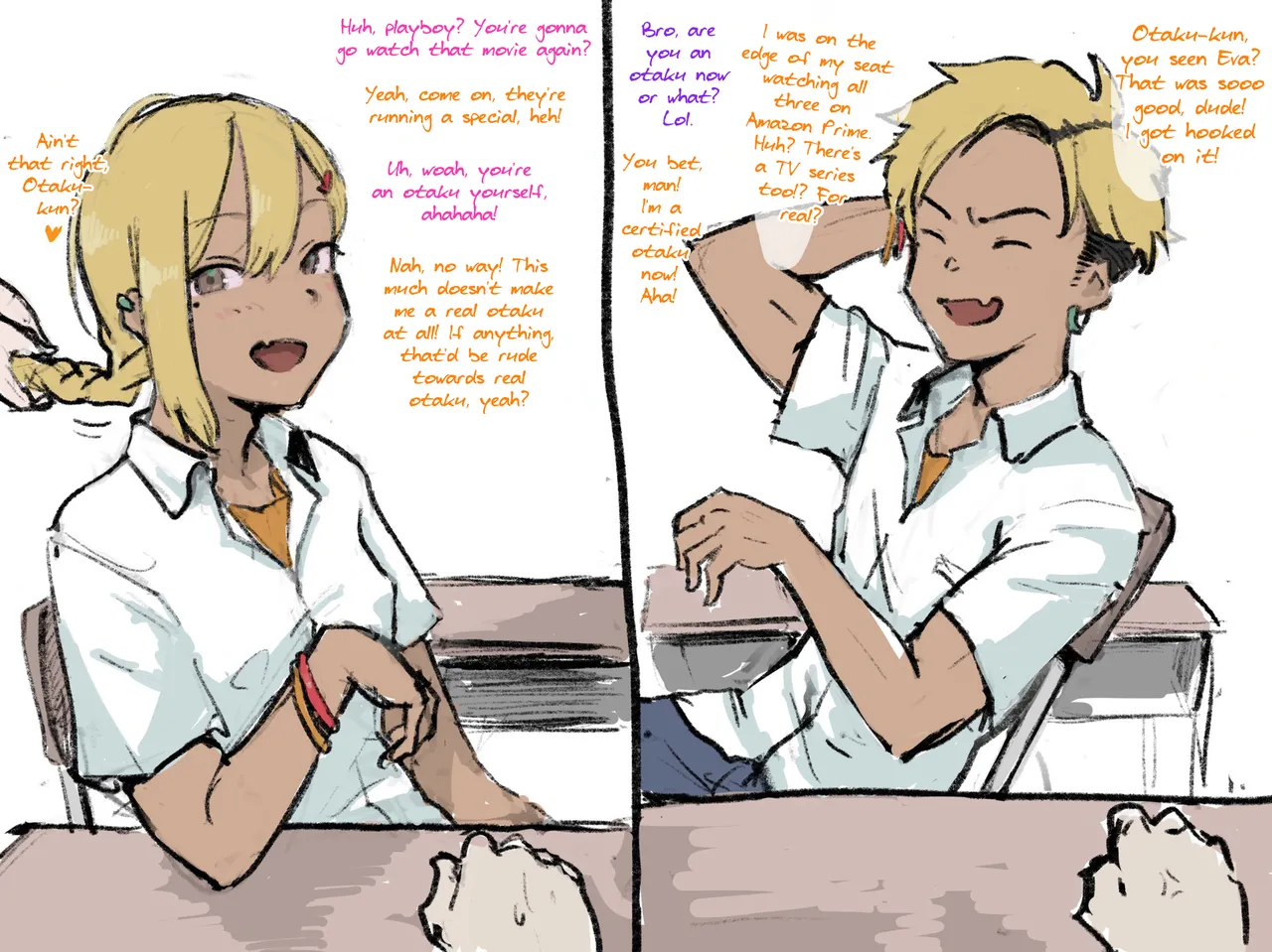 Otaku-kun saa... page 23 original parody - full color beauty mark hentai manga - read online free