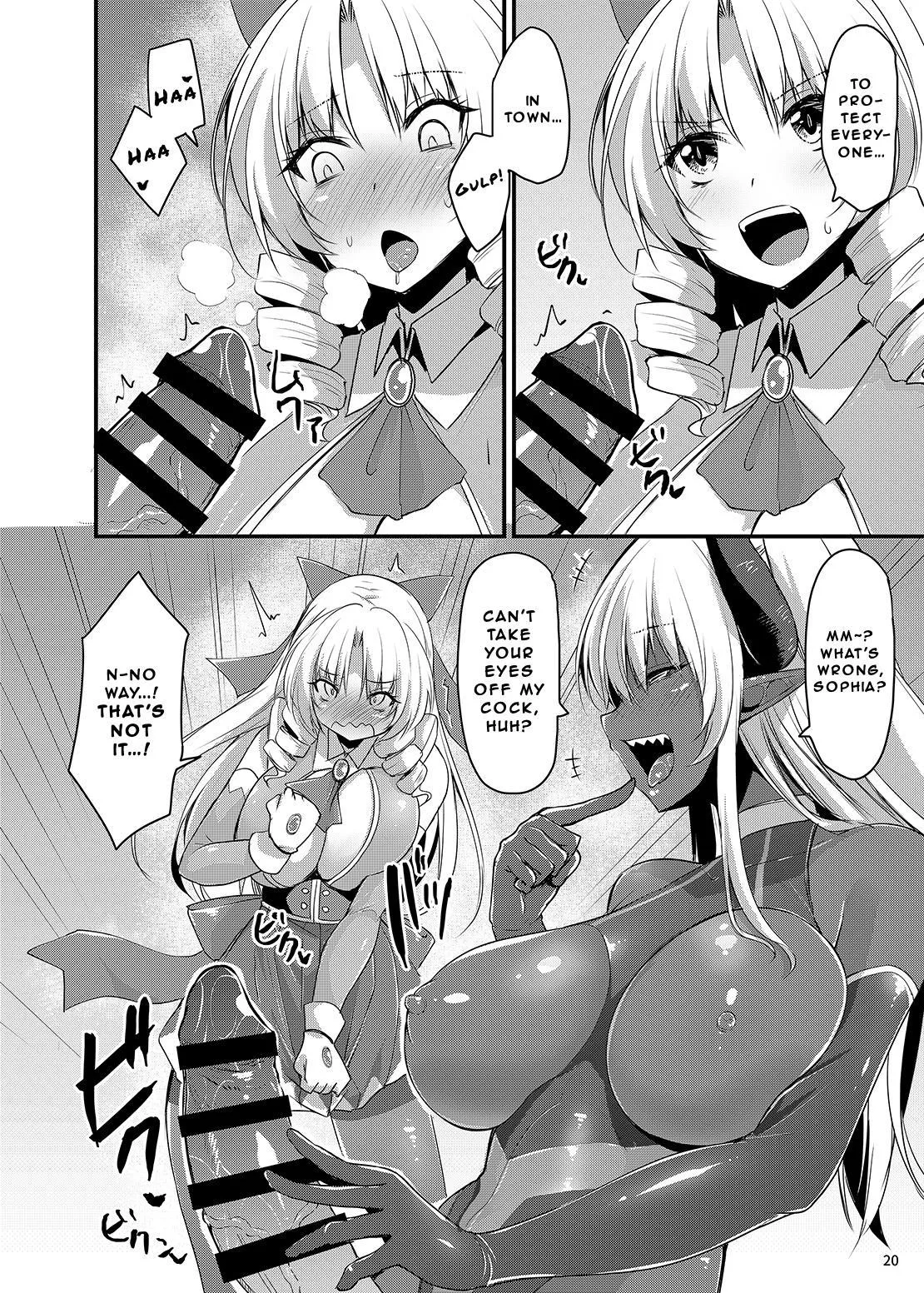 Kawaru Kaware Mahou Shoujo X | TransTransformed Magical Girl X page 19 original parody - nakadashi big breasts hentai manga - read online free