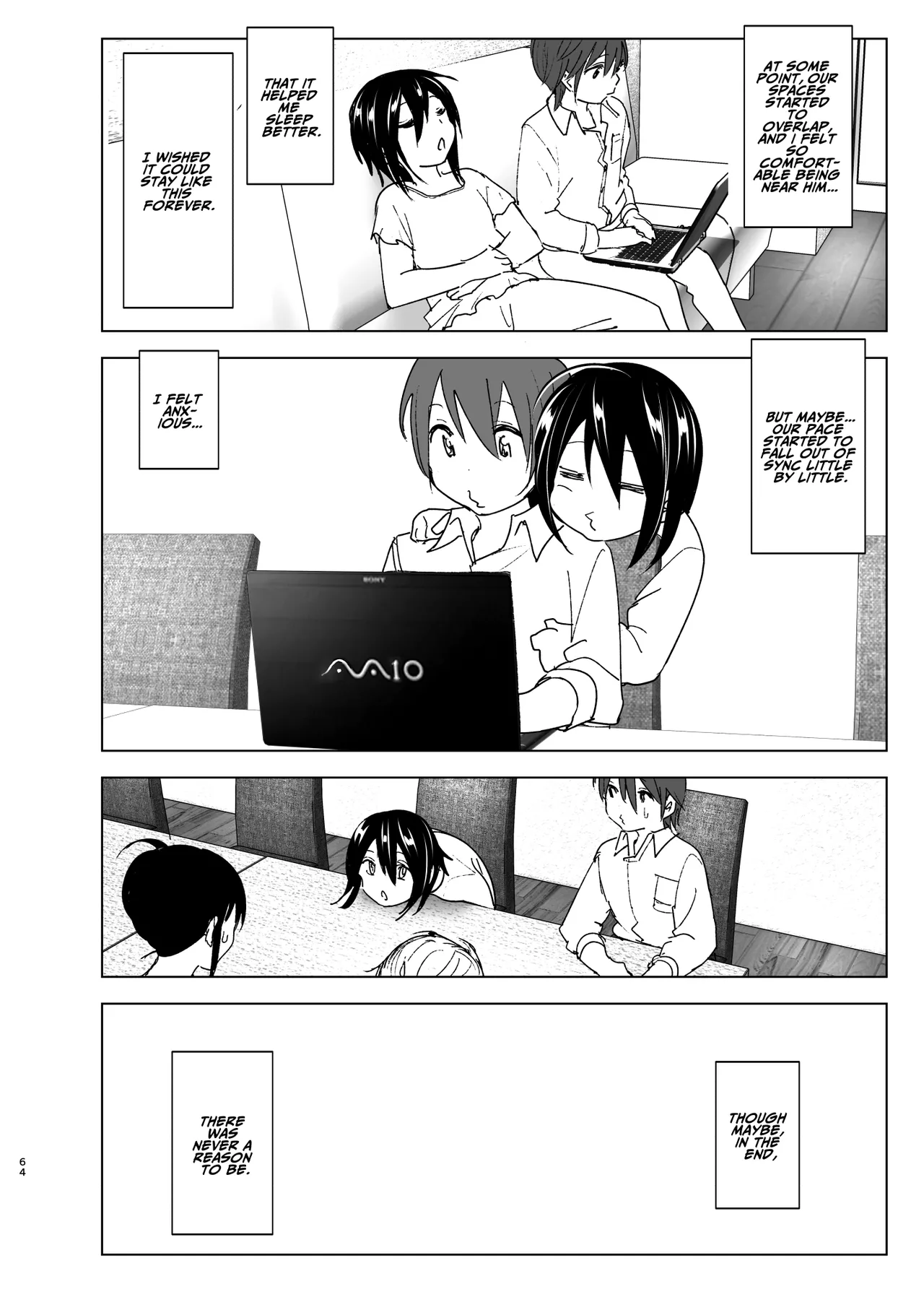 Somewhere along the way, the place we belong overlapped page 63 original parody - sole female sole male hentai manga - read online free