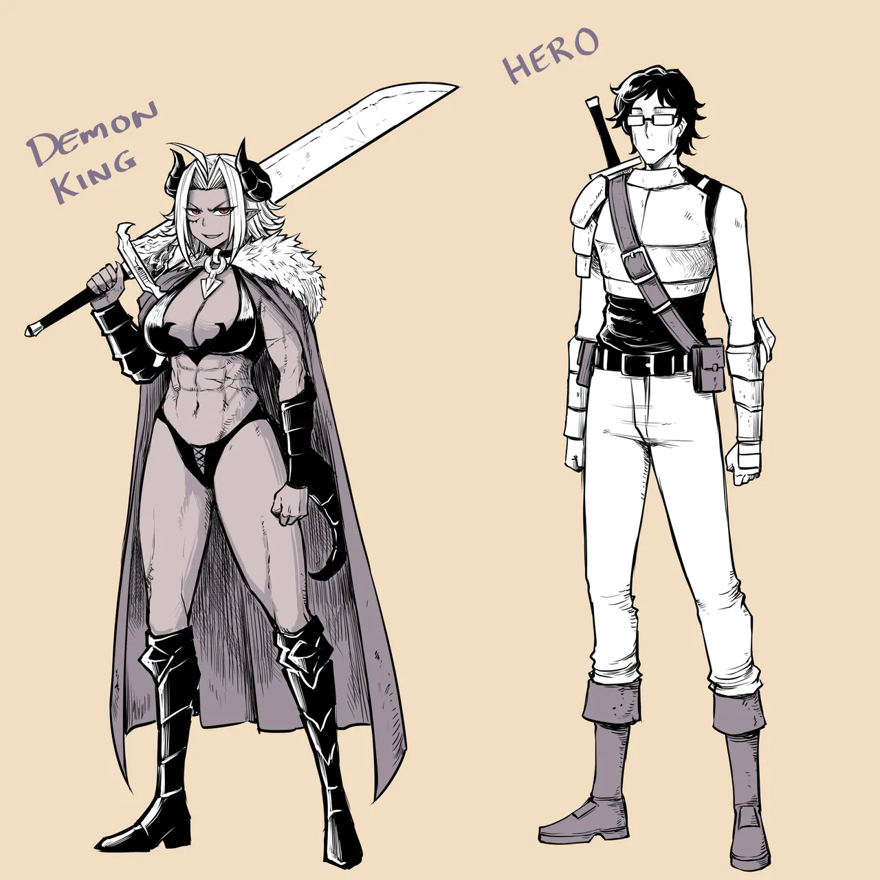 Demon King GF page 16 original parody - milf unusual teeth hentai manga - read online free