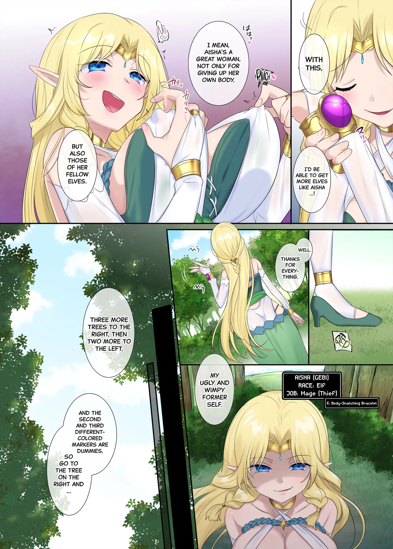 Nikutai Dorobou no Udewa | Body-Snatching Bracelet - Page 22