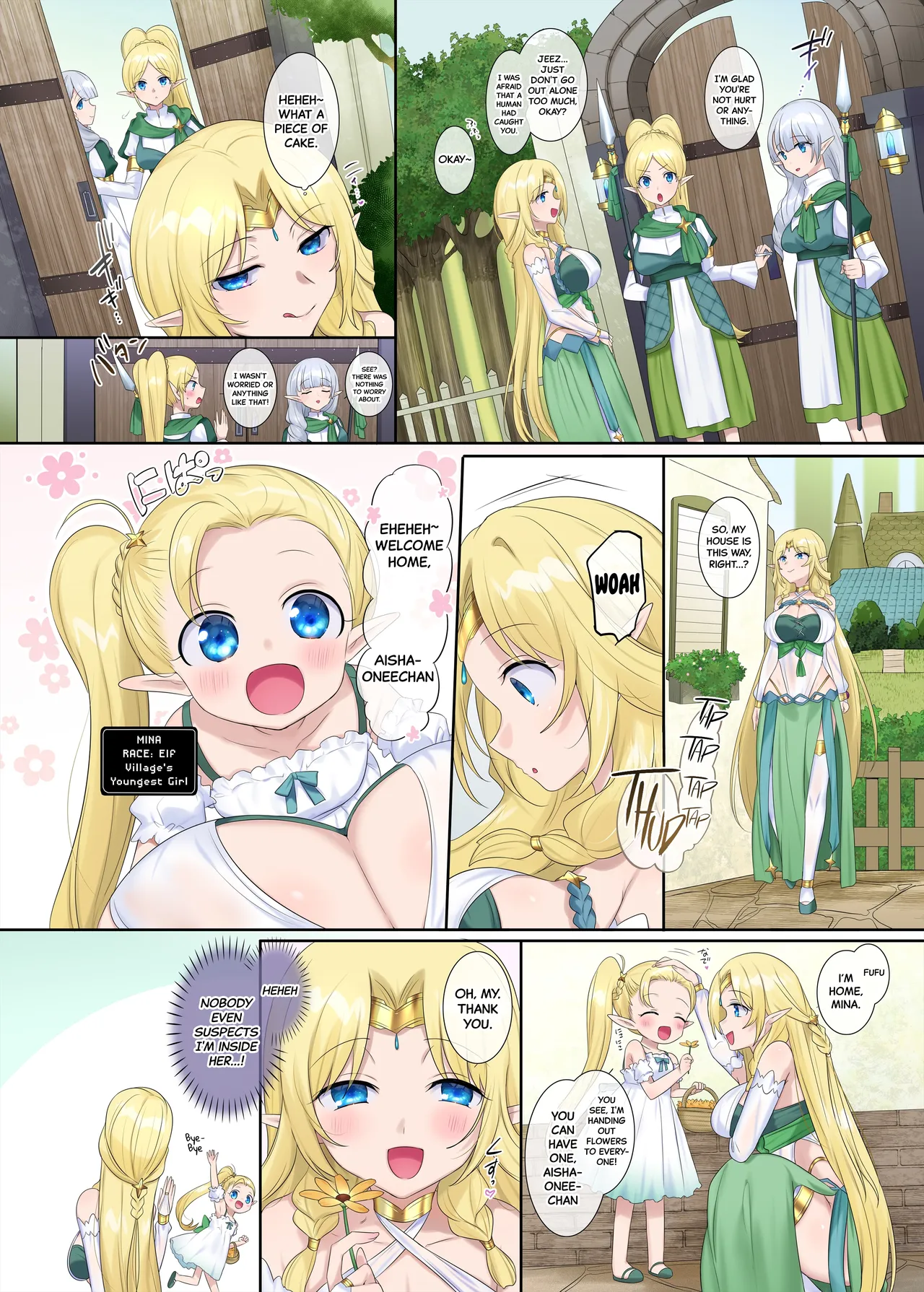 Nikutai Dorobou no Udewa | Body-Snatching Bracelet page 24 original parody - nakadashi full color hentai manga - read online free