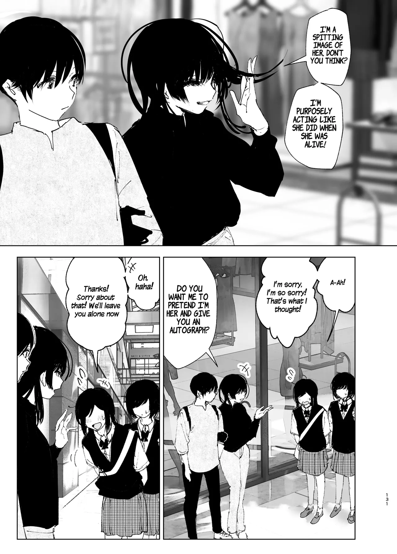 Monogatari no youni | Like a Tale page 130 original parody - sole female sole male hentai manga - read online free