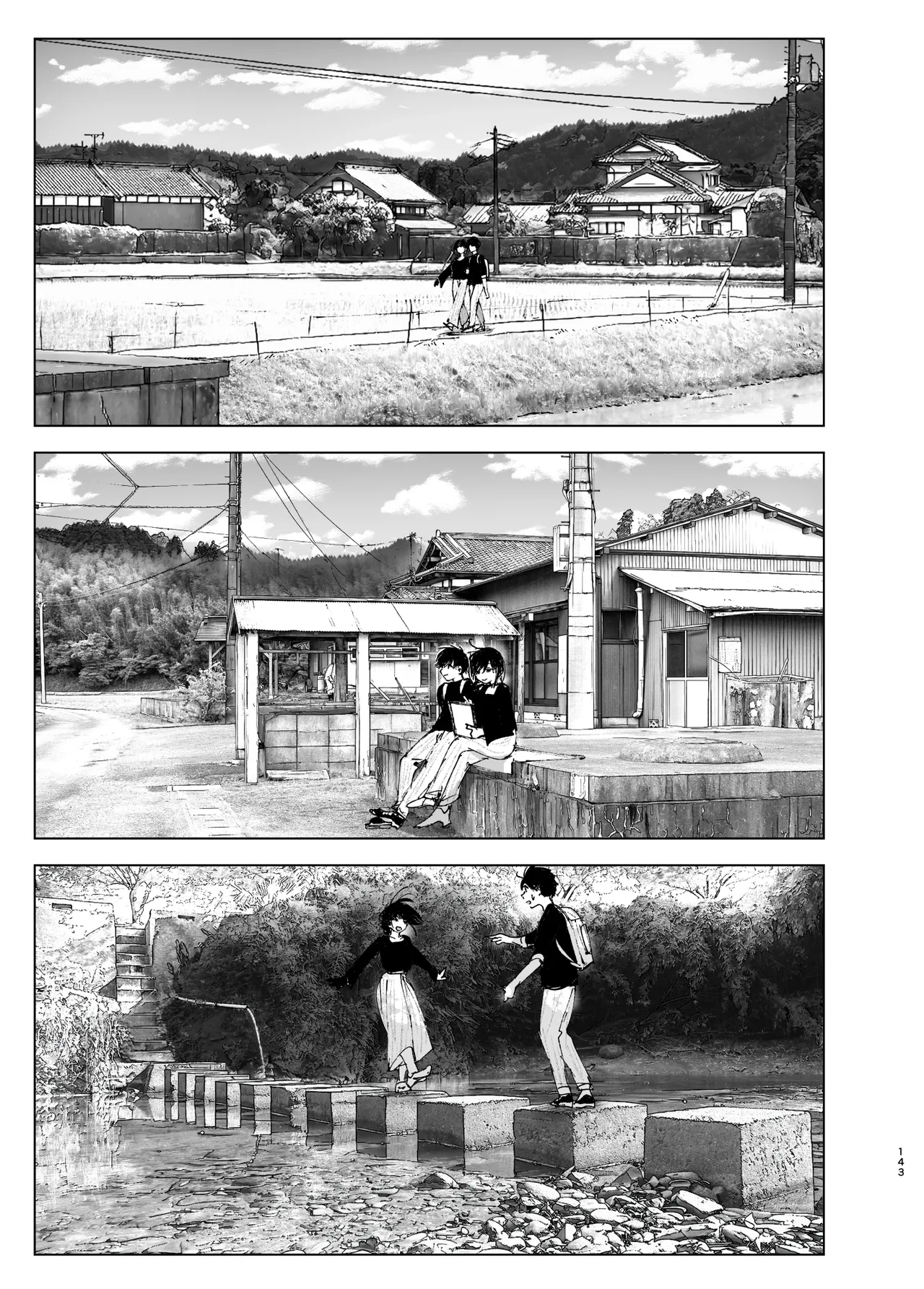 Monogatari no youni | Like a Tale page 142 original parody - kissing big breasts hentai manga - read online free