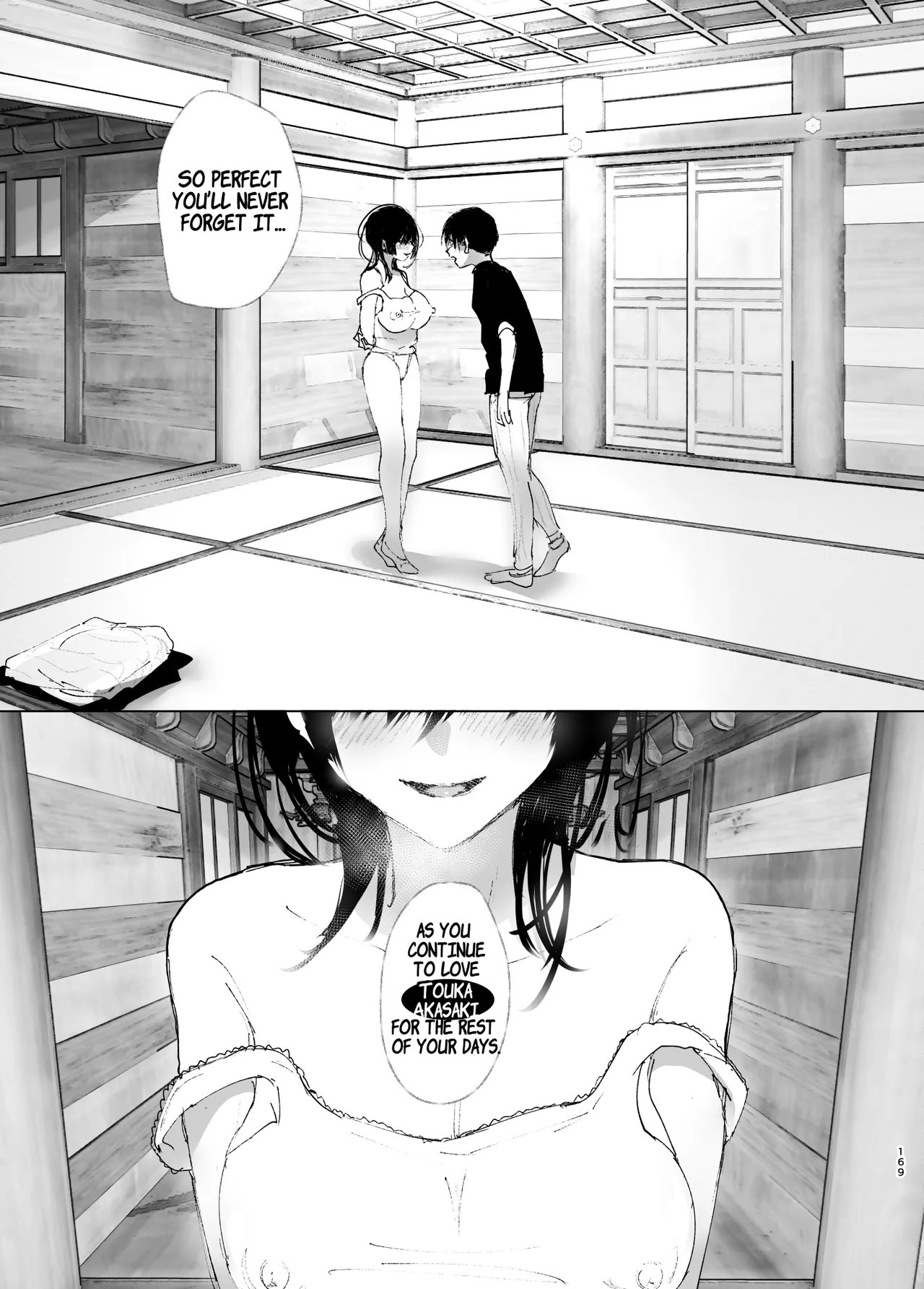 Monogatari no youni | Like a Tale page 168 original parody - kissing big breasts hentai manga - read online free