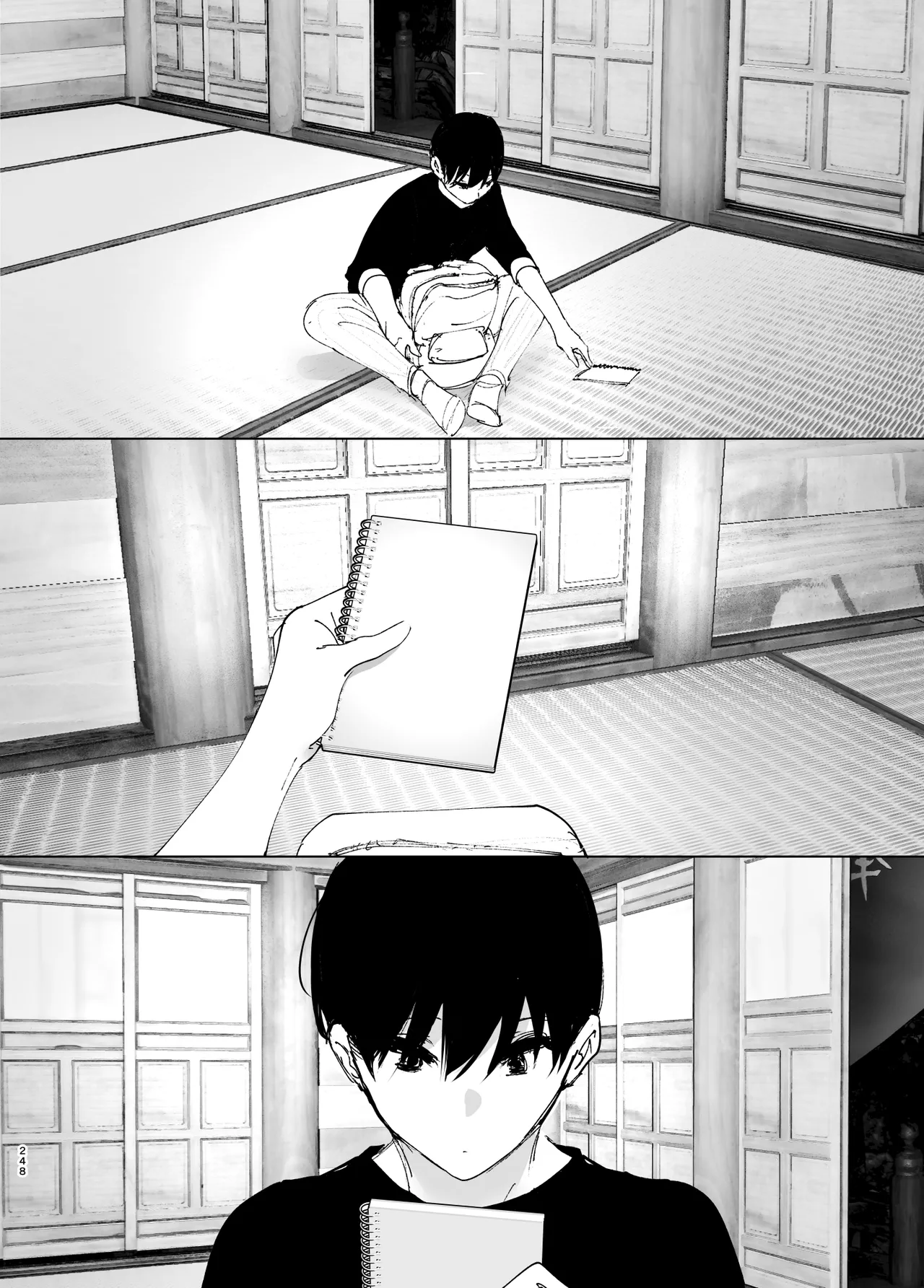 Monogatari no youni | Like a Tale page 247 original parody - sole female sole male hentai manga - read online free
