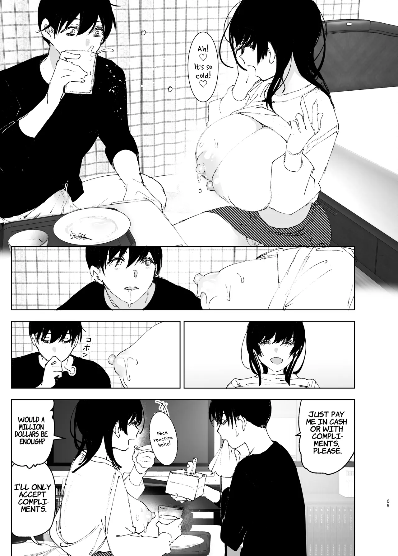 Monogatari no youni | Like a Tale page 64 original parody - sole female sole male hentai manga - read online free