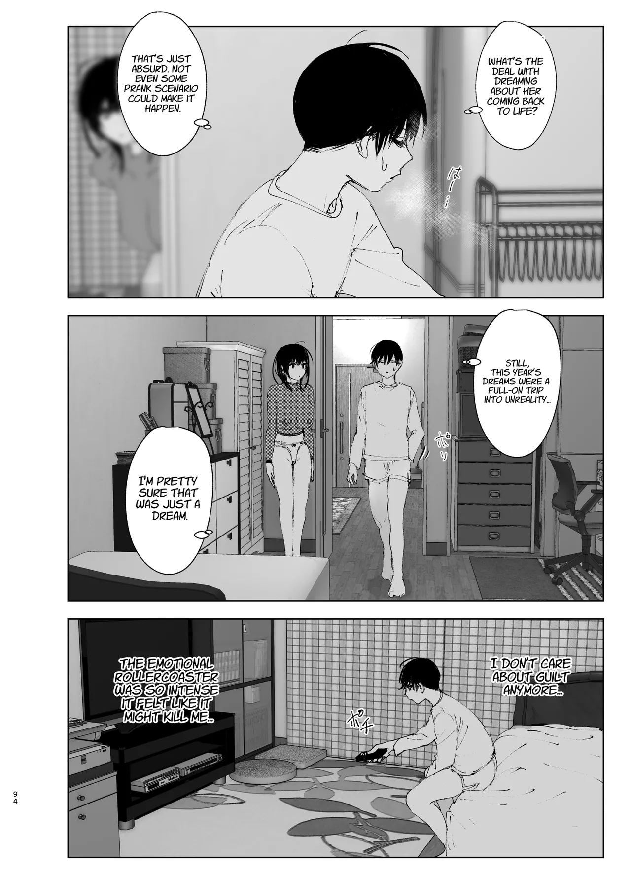 Monogatari no youni | Like a Tale page 93 original parody - kissing big breasts hentai manga - read online free