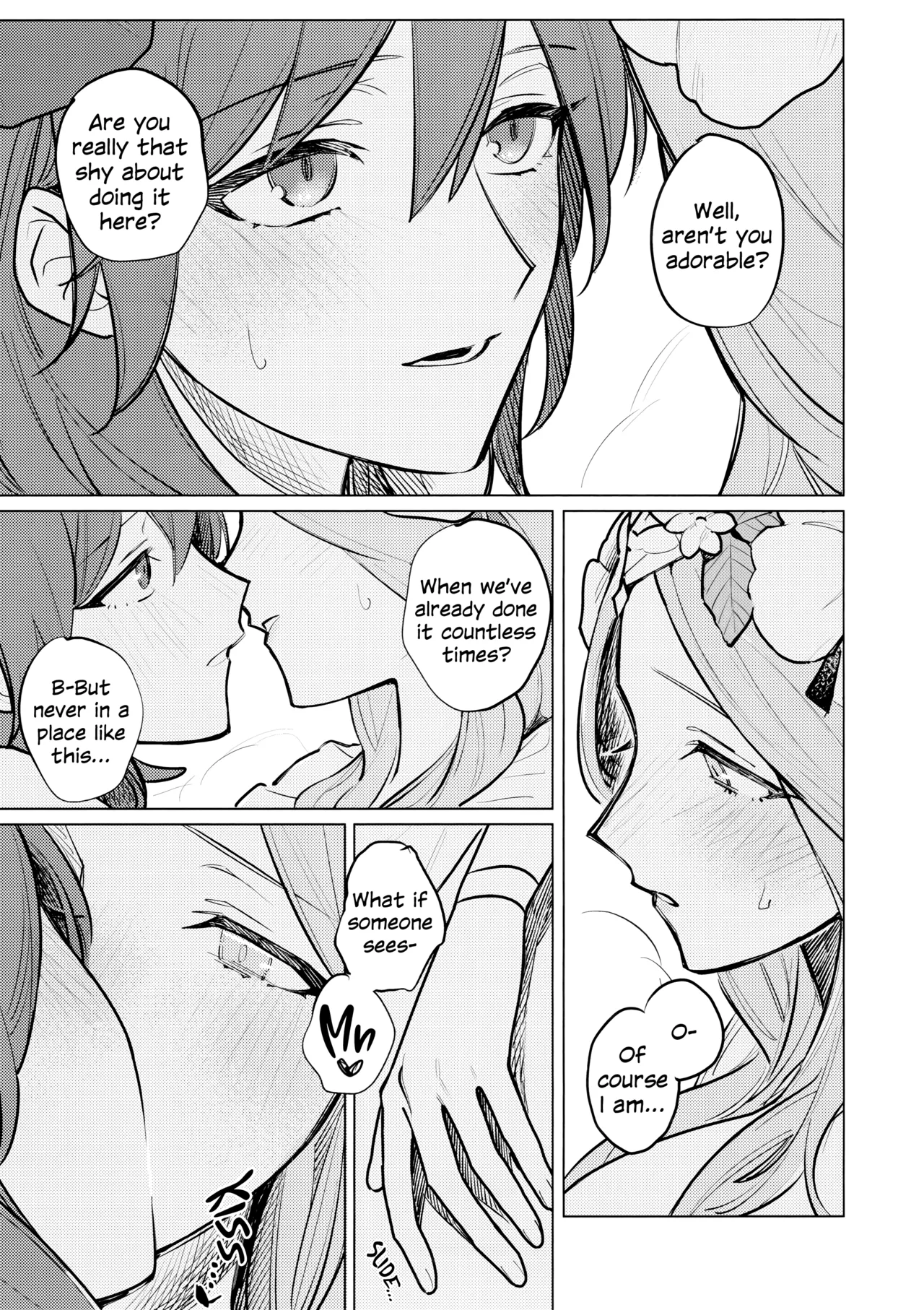Katen no Kowairo | The Voice of Summer page 18 featuring byleth eisner fire emblem three houses parody - kissing swimsuit hentai manga - read online free