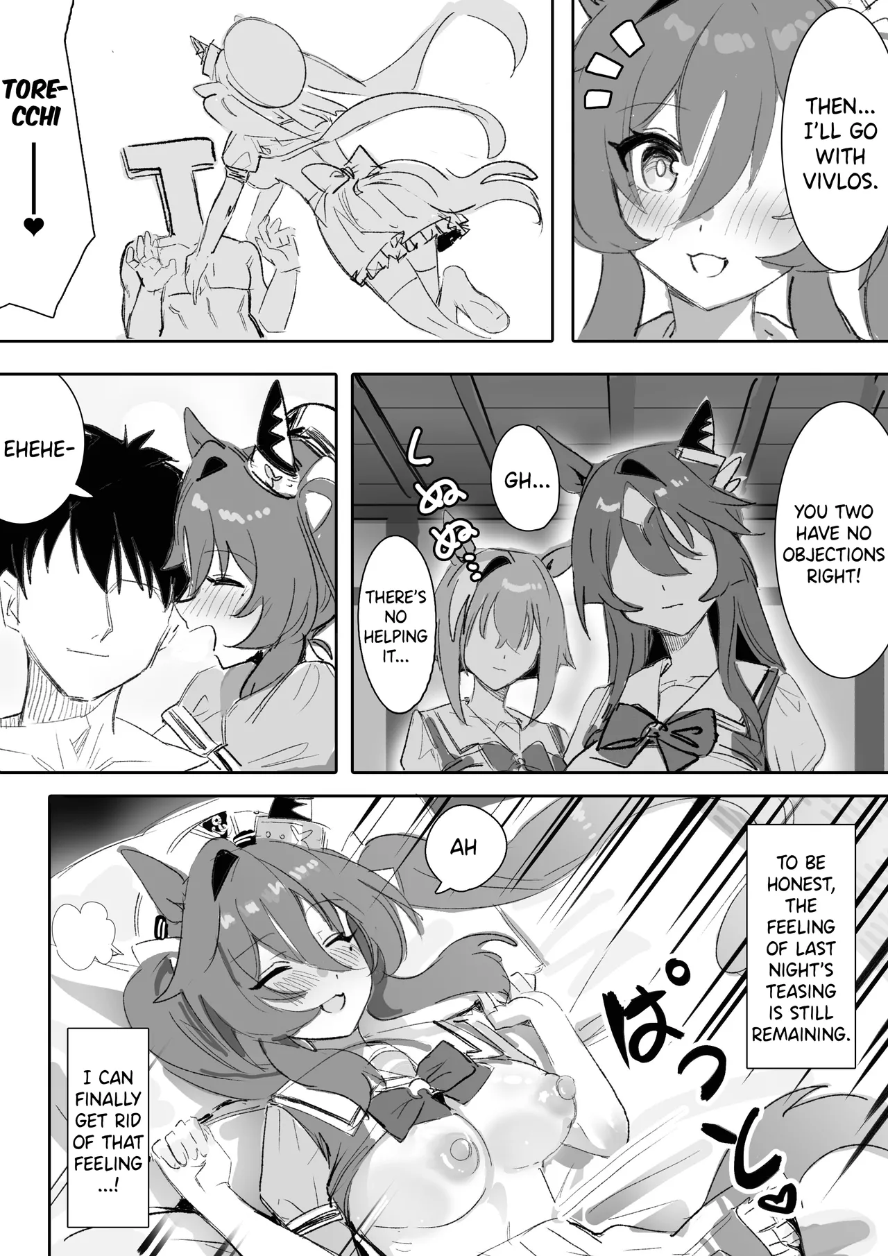 Marine Blue page 14 featuring cheval grand uma musume pretty derby parody - sole male uncensored hentai manga - read online free