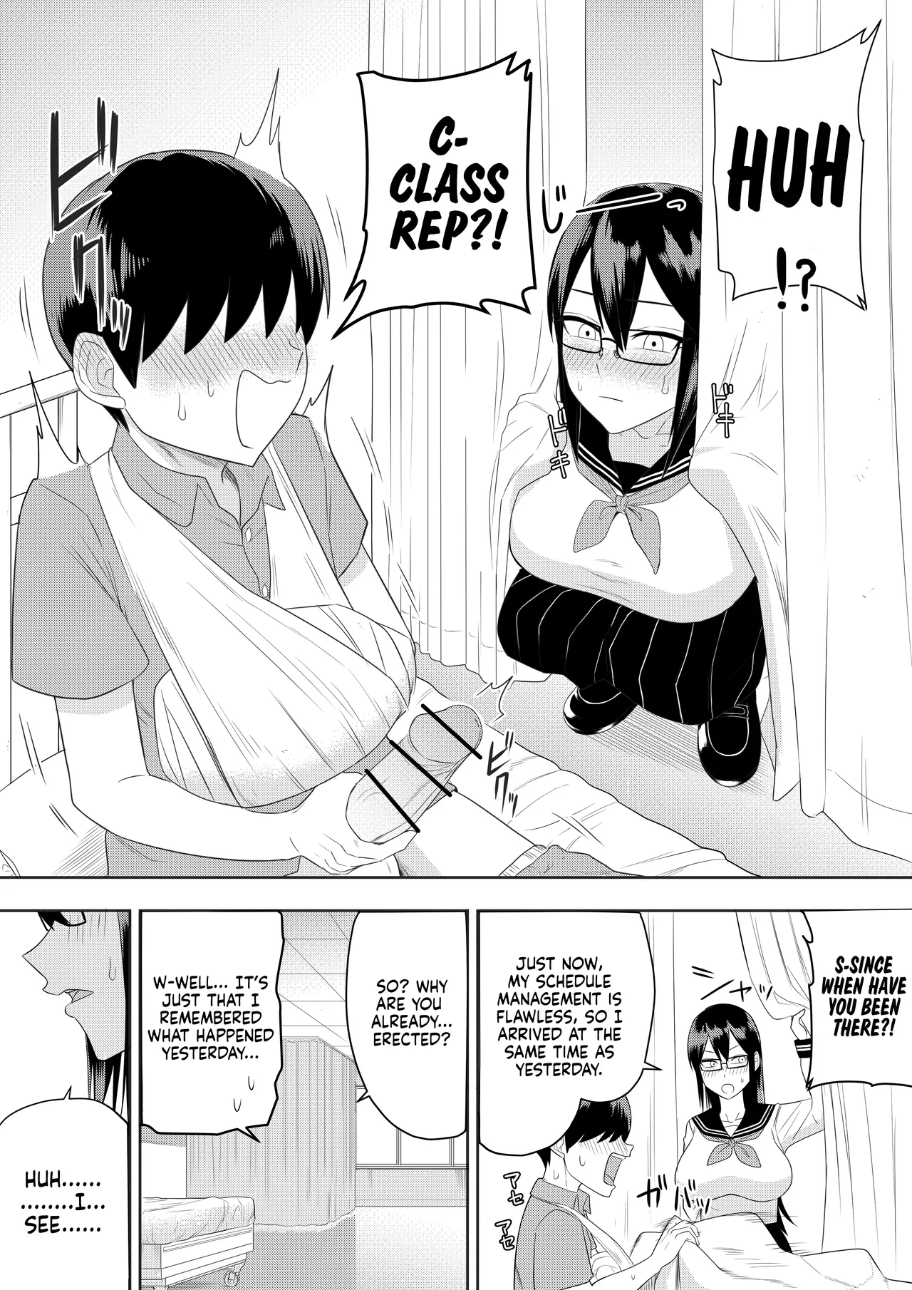 [Makosho] Sewayaki na Kyonyuu Gakkyuu Iinchou Sono 1-12 | The Kind and Caring Busty Class Rep Ch.1-12 [English] [NudeSalad] (Ongoing) - Page 13