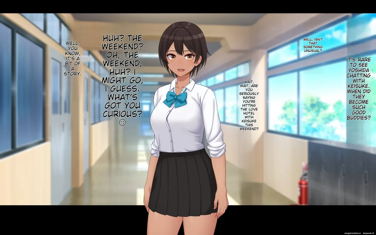 Naka ga Ii Onna Tomodachi wa Aitsu no Kanojo datta page 107 original parody - swimsuit mmf threesome hentai manga - read online free