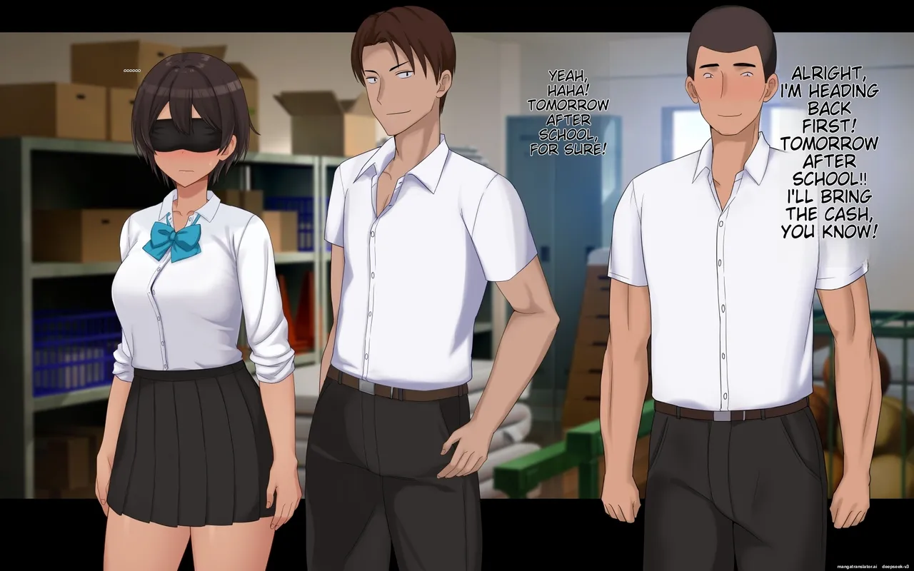 Naka ga Ii Onna Tomodachi wa Aitsu no Kanojo datta page 210 original parody - sole female blindfold hentai manga - read online free