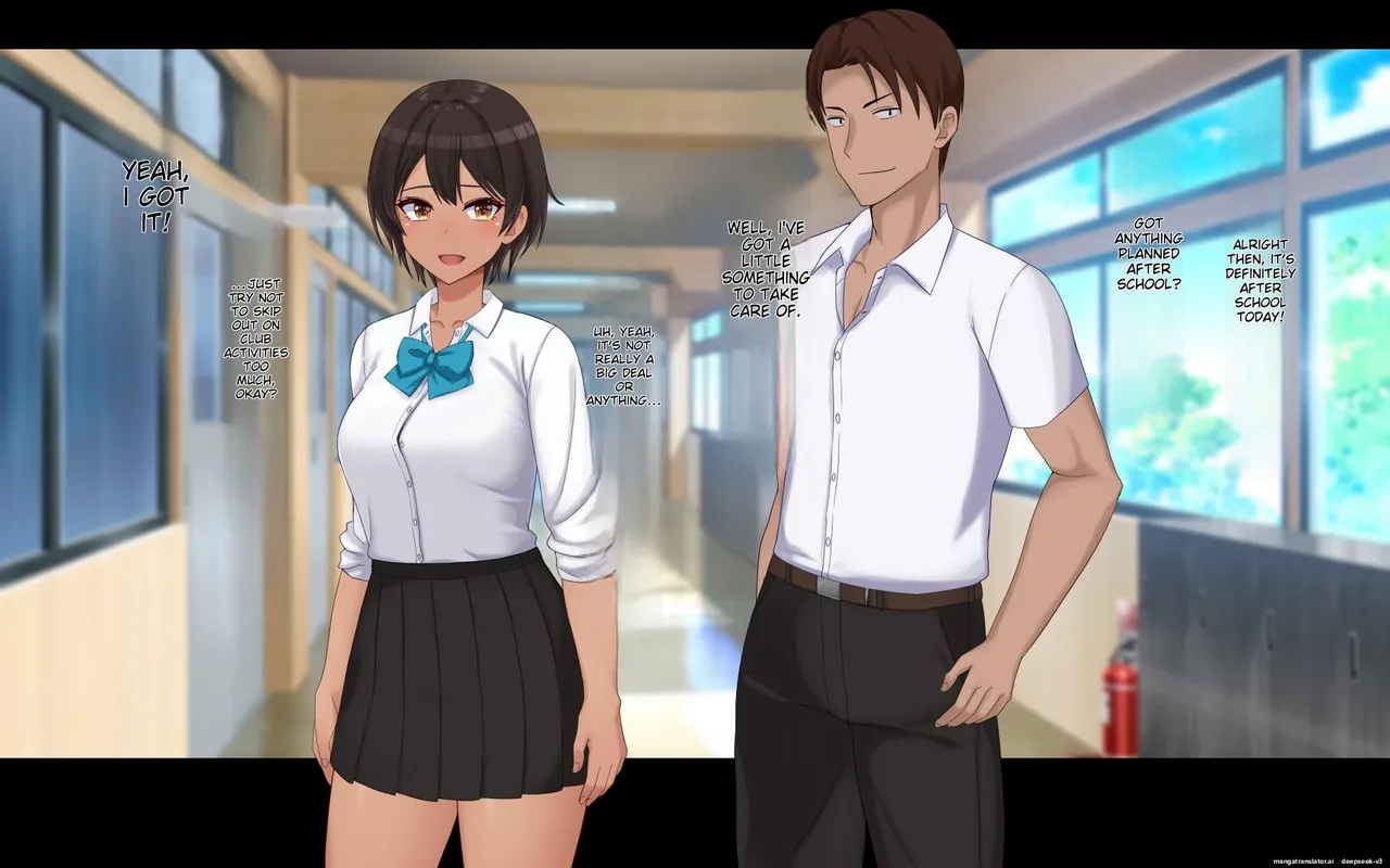 Naka ga Ii Onna Tomodachi wa Aitsu no Kanojo datta page 81 original parody - swimsuit mmf threesome hentai manga - read online free