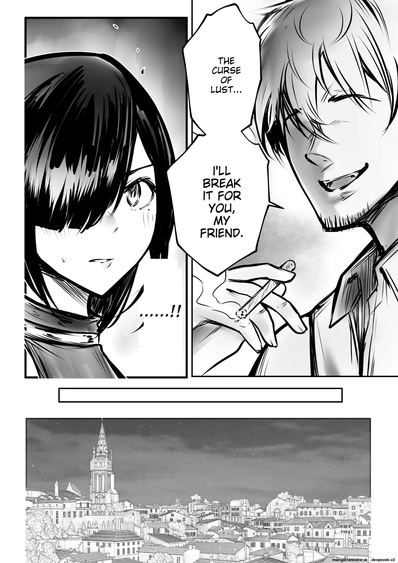 Onna Kishi Rize wa Koyoi mo Maotoko ni Dakareru 3 page 15 original parody - big breasts mmf threesome hentai manga - read online free