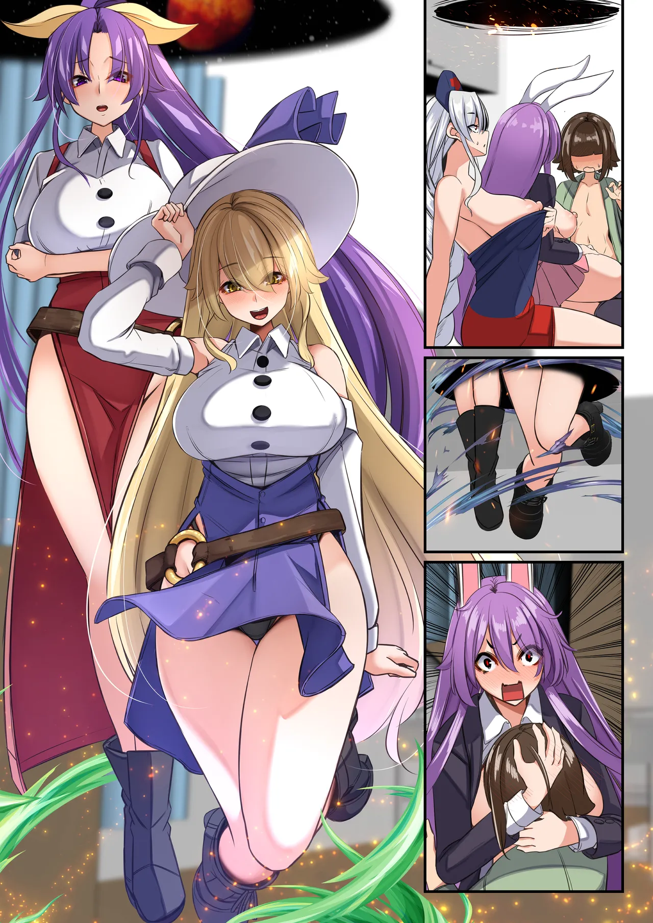 【ゆきばこ～2024年8月号～ page 19 touhou project parody - sole male full color hentai manga - read online free