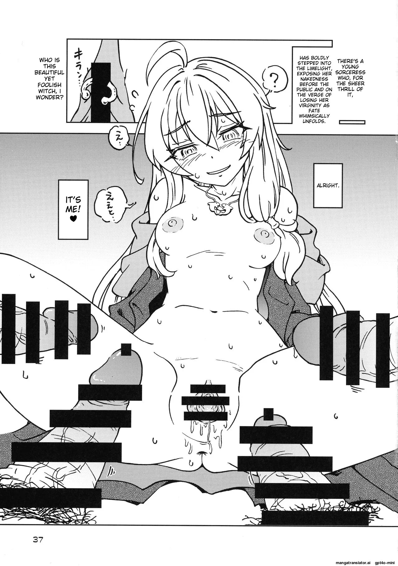 Tabitabi Nikki ni wa Shirusenakatta Koto. 3 page 36 featuring elaina majo no tabitabi parody - nakadashi rough translation hentai manga - read online free