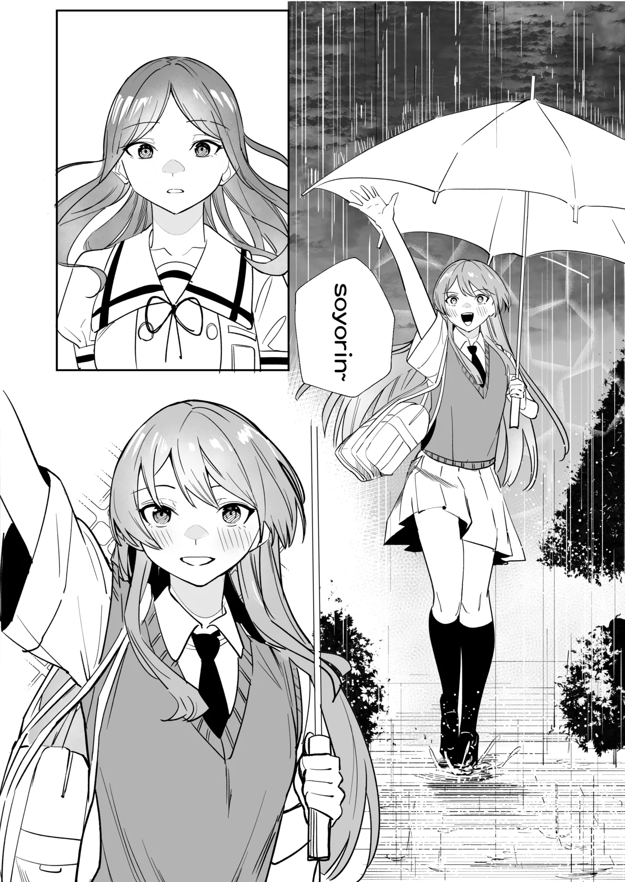 One Day Girlfriend page 33 featuring soyo nagasaki bang dream parody - yuri kissing hentai manga - read online free
