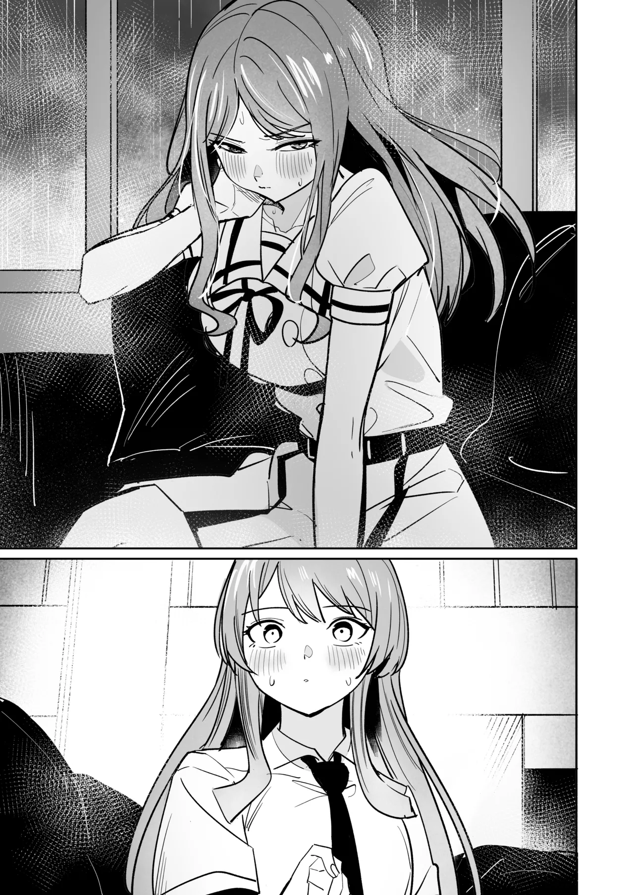 One Day Girlfriend page 52 featuring soyo nagasaki bang dream parody - yuri kissing hentai manga - read online free