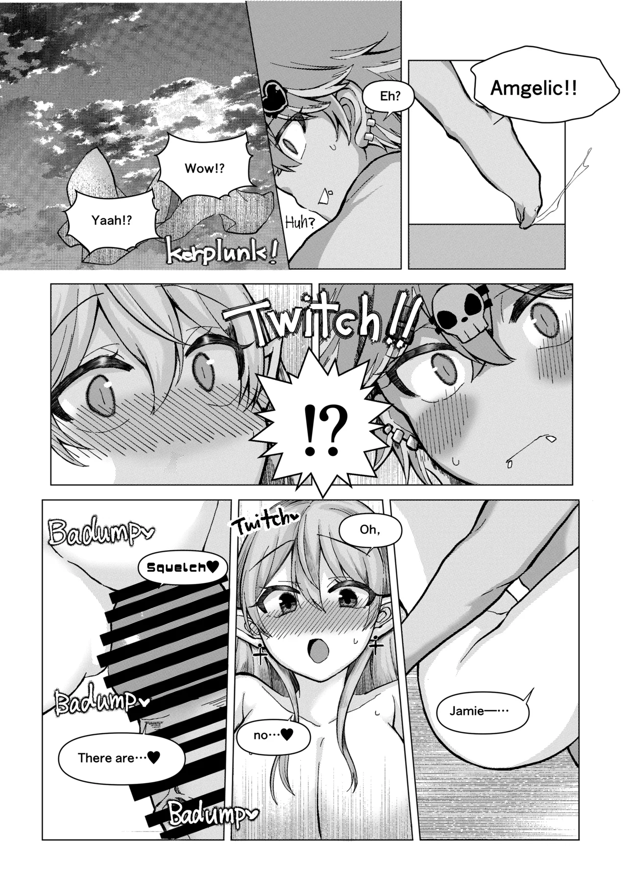 ご依頼主のVtuber様の成人向けな小話。 page 9 original parody - sole female sole male hentai manga - read online free