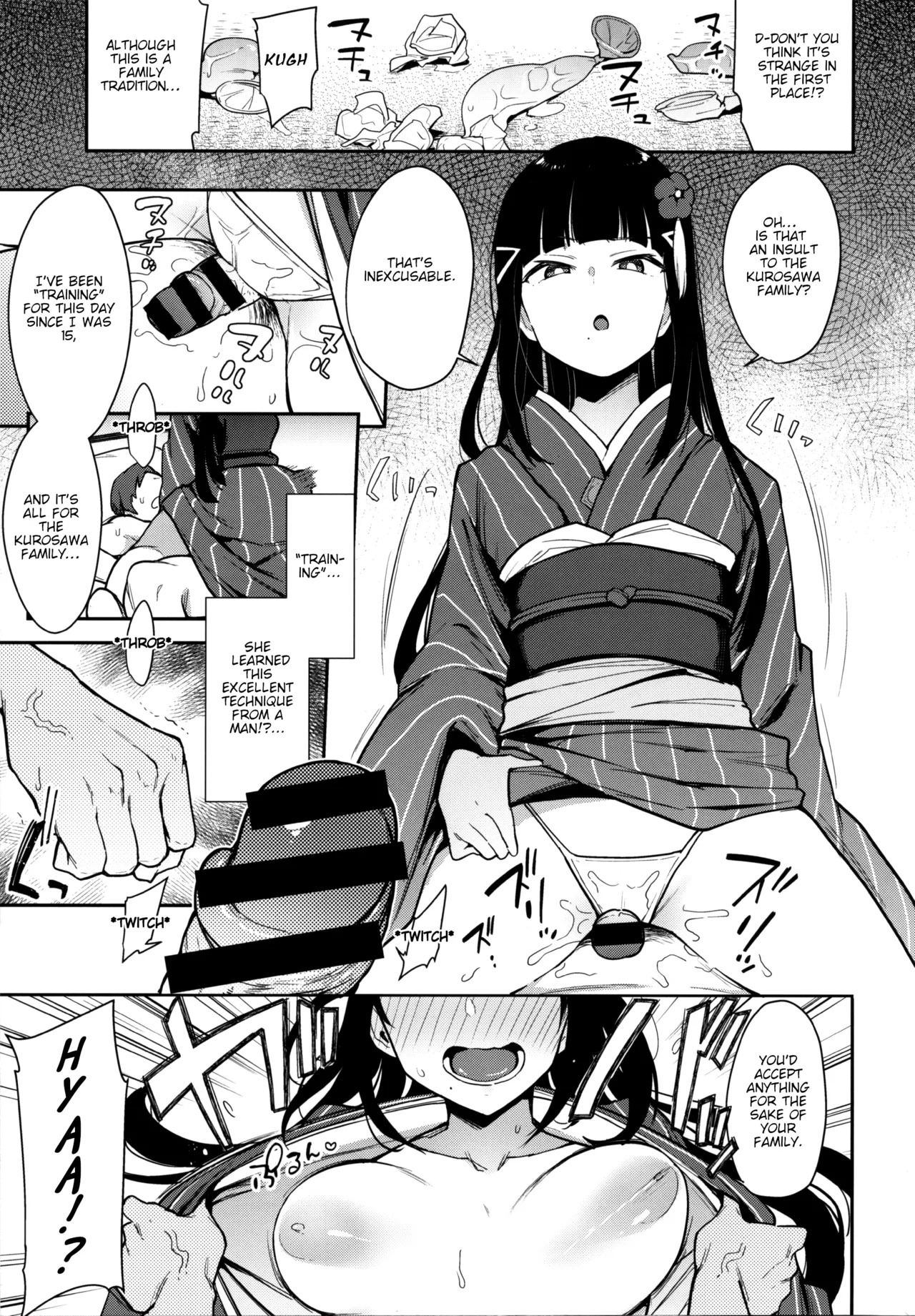 Seigou!! Kurosawa-ryuu Kozukuri Muko Shiken page 13 featuring dia kurosawa love live sunshine parody - handjob kimono hentai manga - read online free
