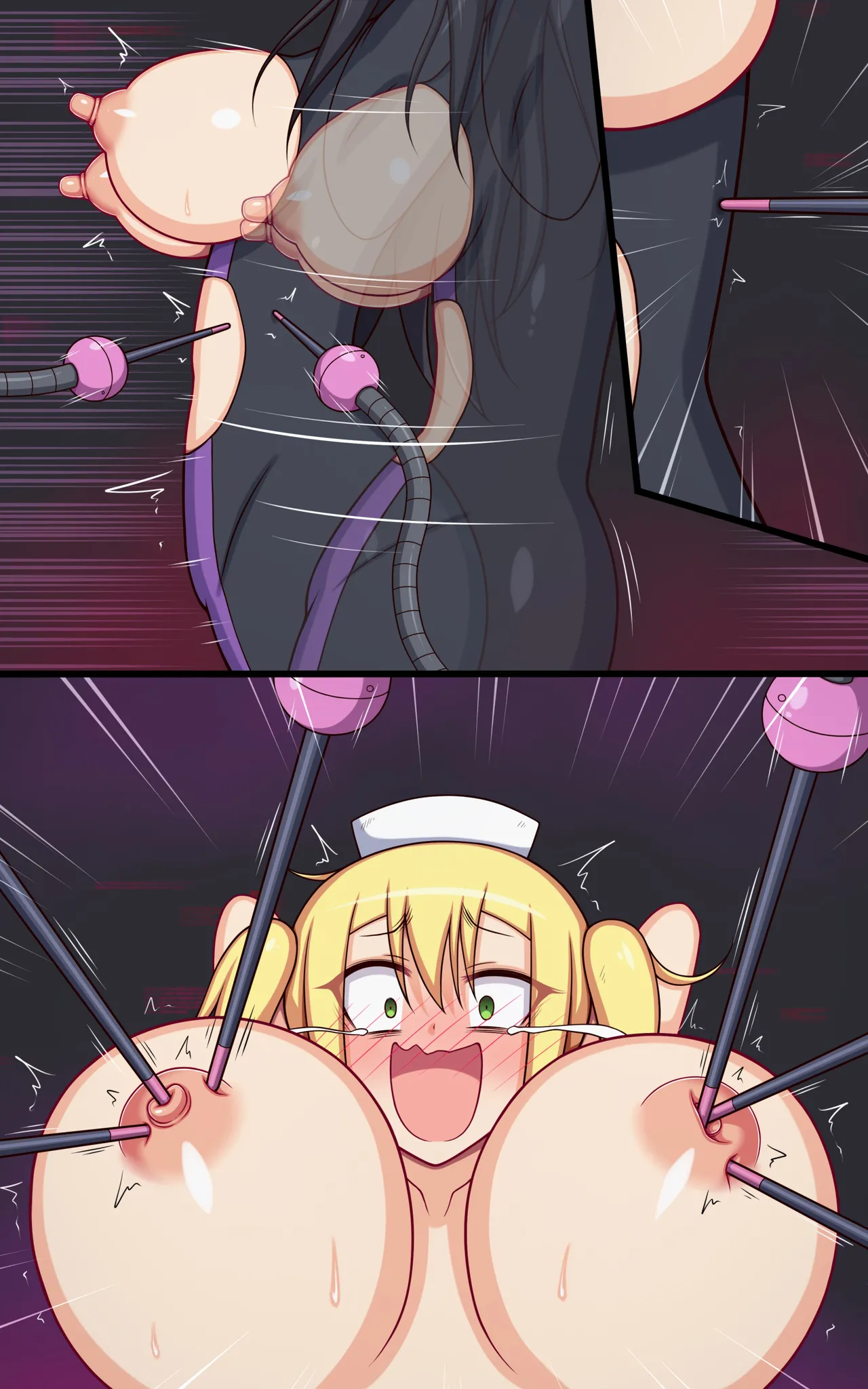 Kusuguri Robo-kan Kusuguri Jikkenshitsu de Haran no Ichinichi Hen page 32 original parody - blindfold domination loss hentai manga - read online free