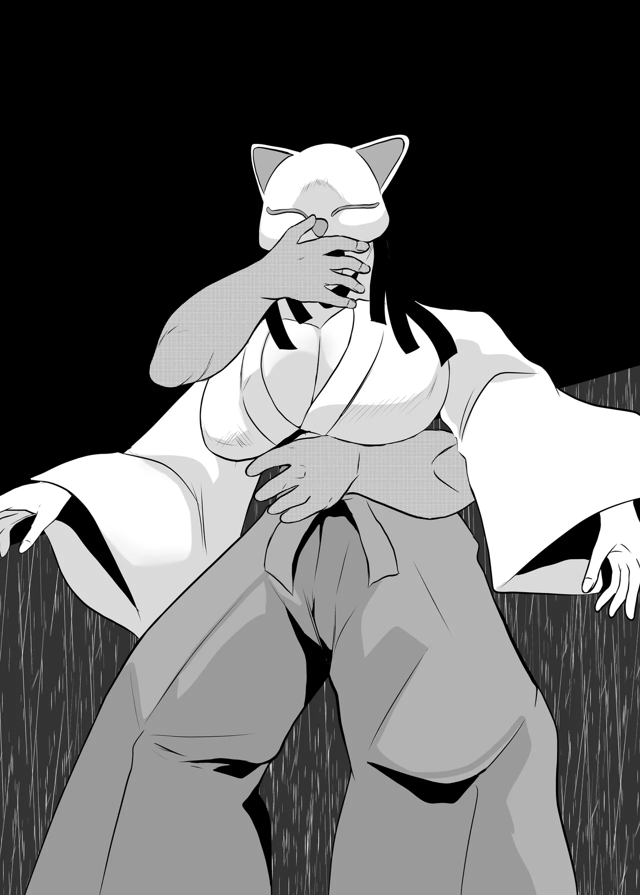 [Chikuwa-kai (Fuyutsuki)] Inshuu-mura Tai Tanetsuke Oji-san | Traditional Village vs The Mating Man [English] [sakurei] page 19 original parody - sole female sole male hentai manga - read online free