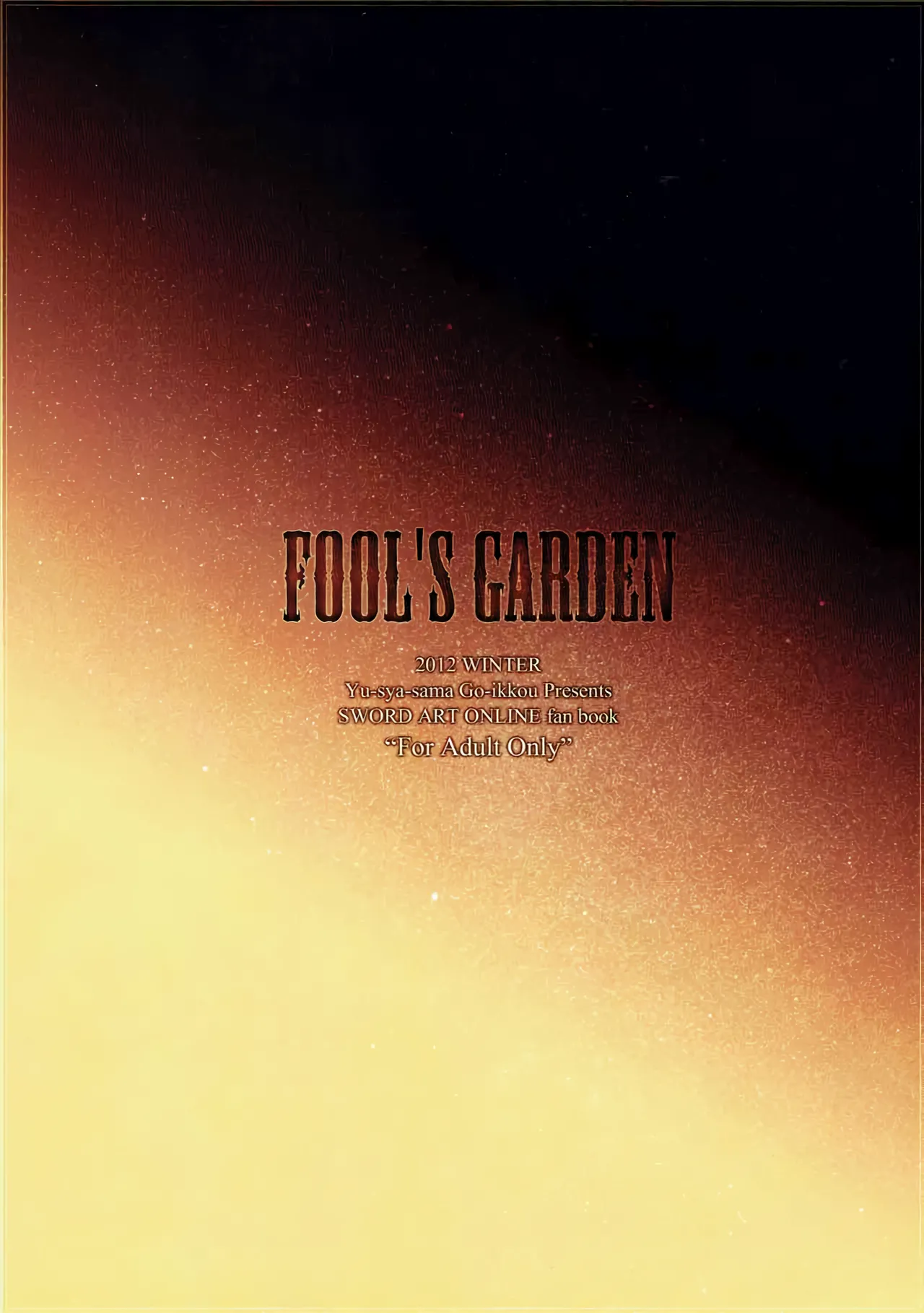 FOOL'S GARDEN page 23 featuring asuna yuuki sword art online parody - very long hair elf hentai manga - read online free