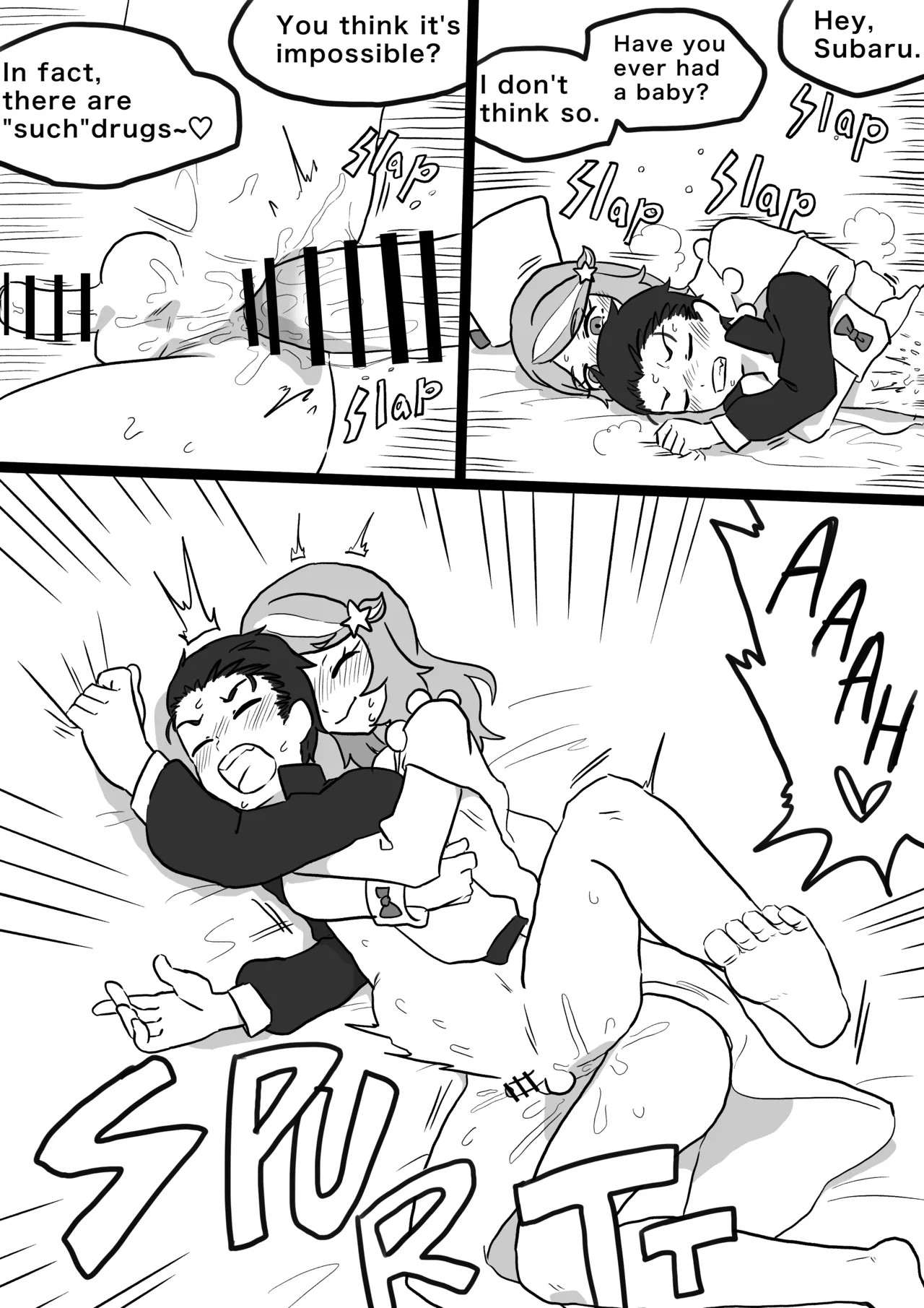 Subaru x Royal Candidates page 11 featuring crusch karsten re zero kara hajimeru isekai seikatsu parody - nakadashi big penis hentai manga - read online free
