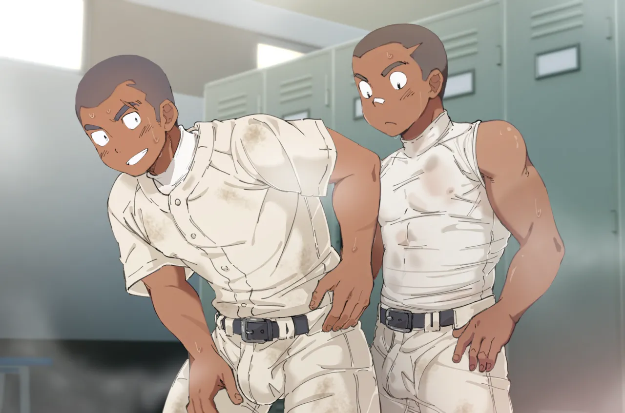 坊主球児の童貞卒業 (chinese汉化+textless无文字CG） page 13 - anal yaoi hentai manga - read online free