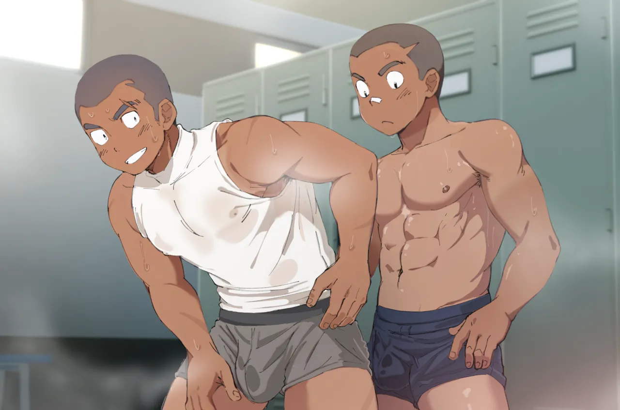 坊主球児の童貞卒業 (chinese汉化+textless无文字CG） page 19 - anal males only hentai manga - read online free