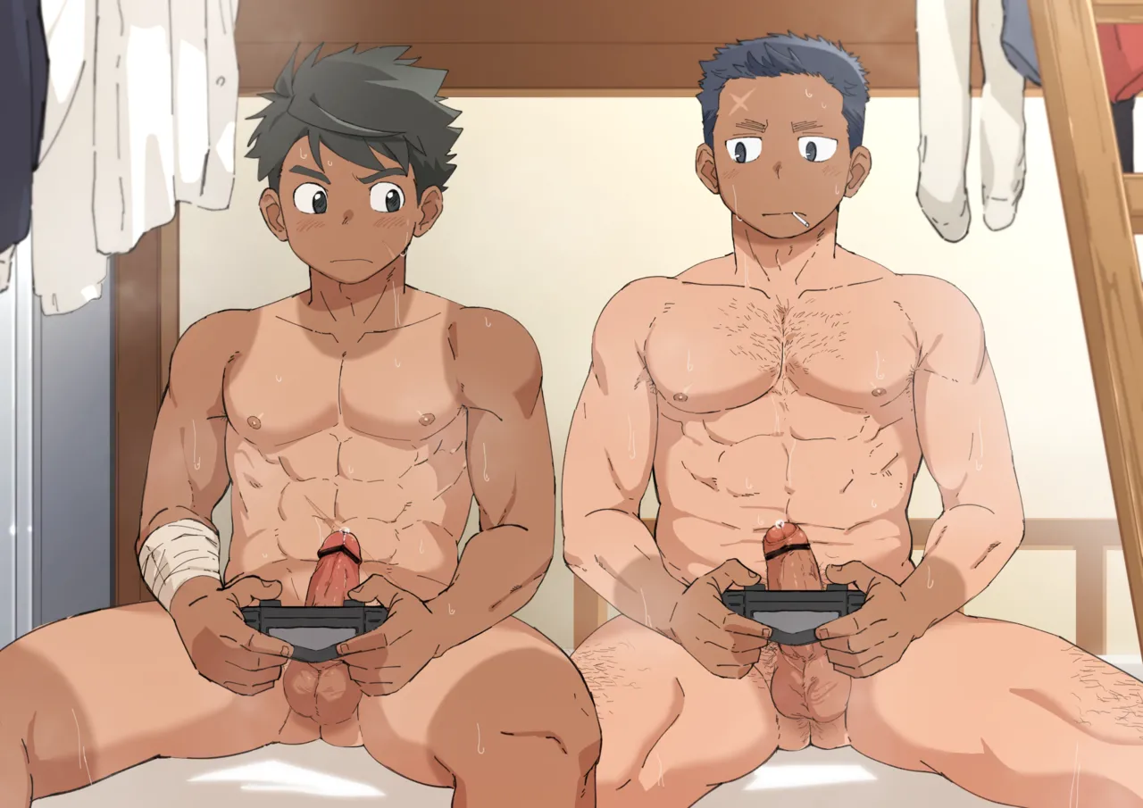 冷房の壊れた寮でゲーム 1+2 page 21 - handjob anal hentai manga - read online free