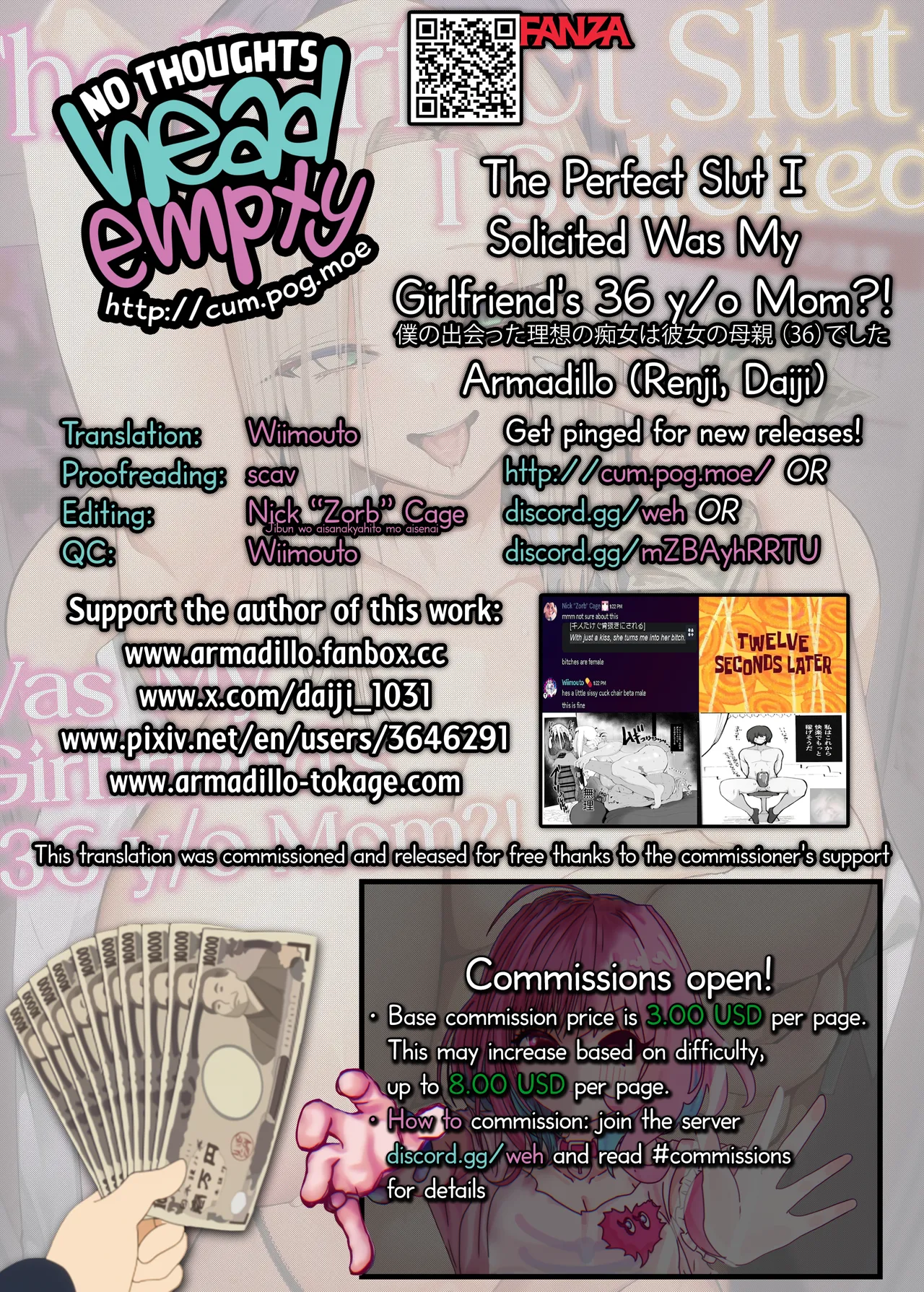 [Armadillo (Renji, Daiji)] Boku no Deatta Risou no Chijo wa Kanojo no Hahaoya (36) deshita ー The Perfect Slut I Solicited Was My Girlfriend's 36 y/o Mom?! [English] [head empty] [Digital] page 55 original parody - milf kissing hentai manga - read online free