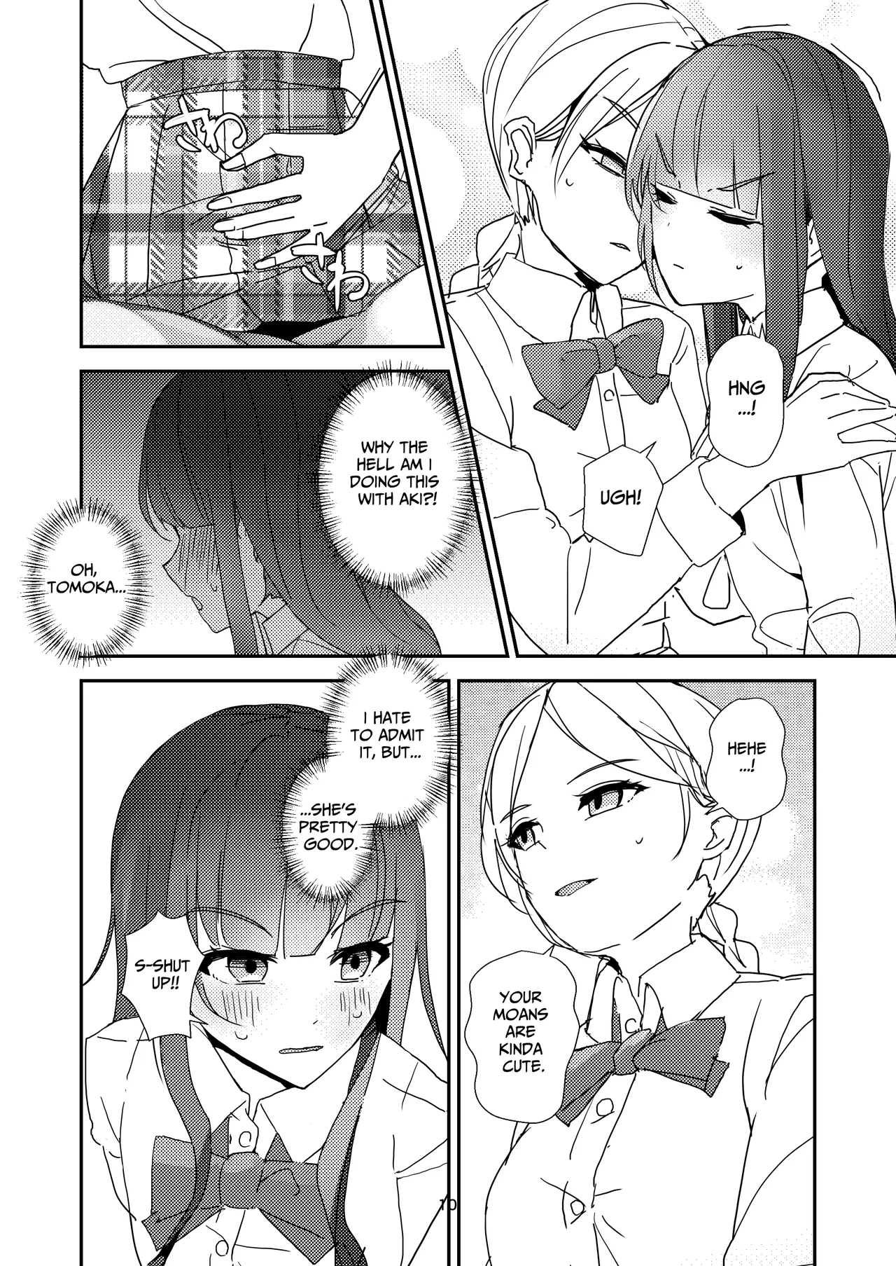 A Tense Yuri Eromanga - She's Mine! page 10 original parody - yuri females only hentai manga - read online free