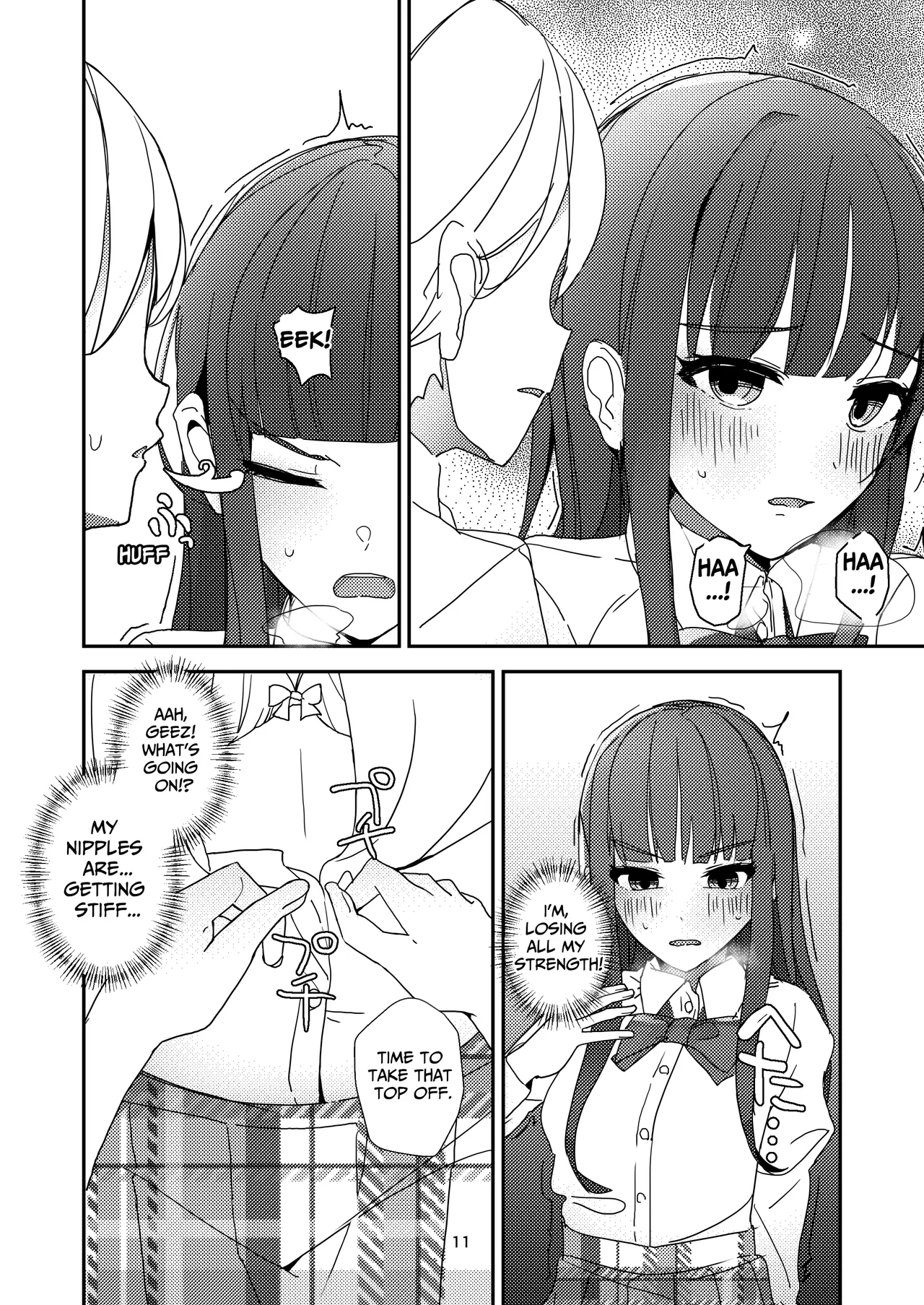 A Tense Yuri Eromanga - She's Mine! page 11 original parody - yuri females only hentai manga - read online free