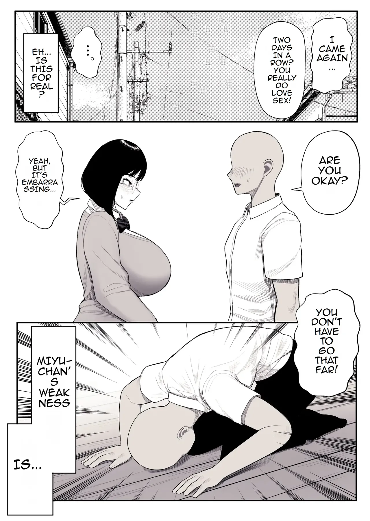 [Kurukuru] Jimiko no Occult-bu Miyu-chan wa Bakunyuu de Yuumei | Miyu-chan is Famous for her Huge Breasts [English] [TOMISCANS] - Page 30